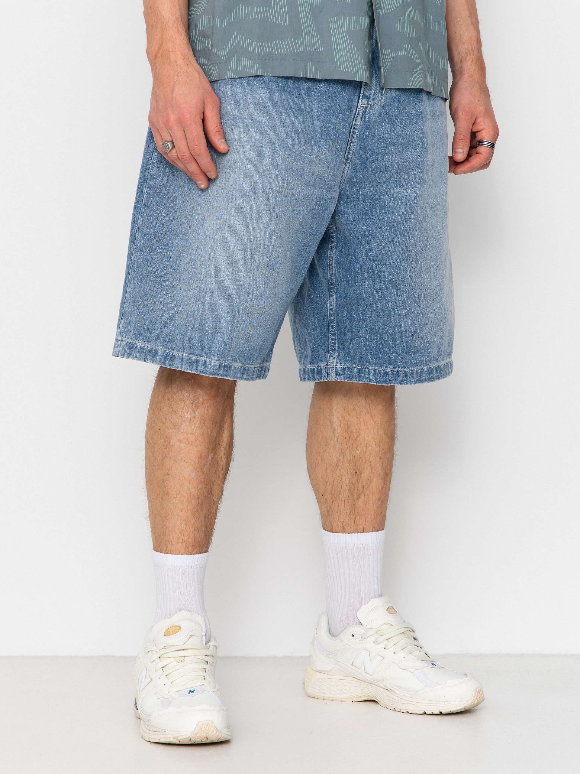 Шорти Carhartt WIP Brandon (blue light true washed)