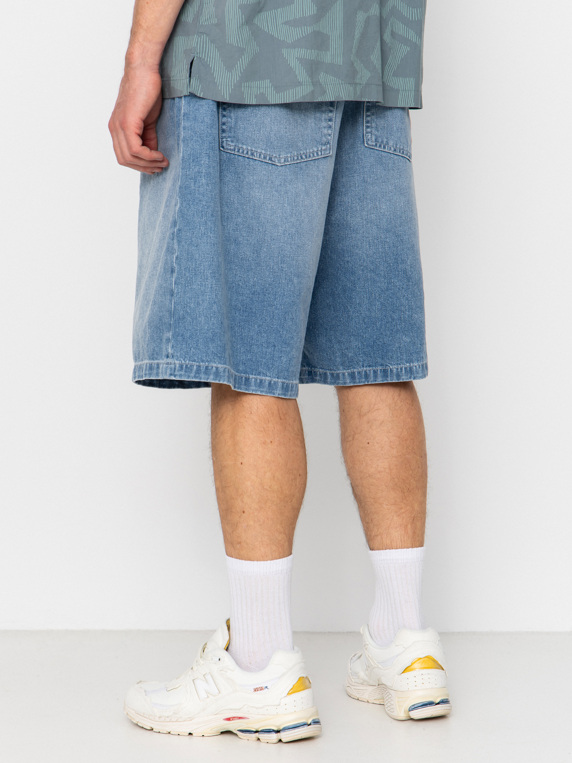 Шорти Carhartt WIP Brandon (blue light true washed)