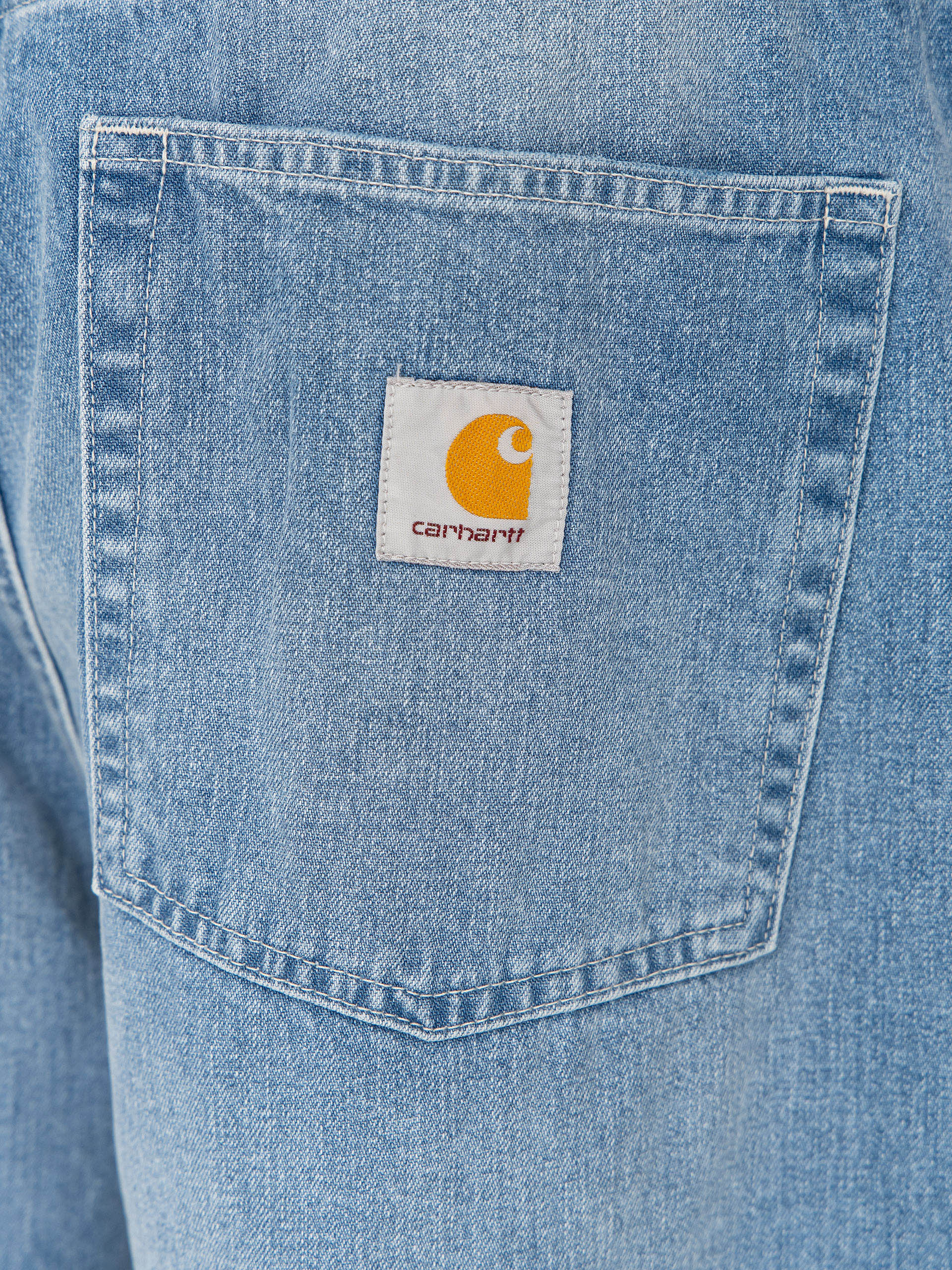 Шорти Carhartt WIP Brandon (blue light true washed)