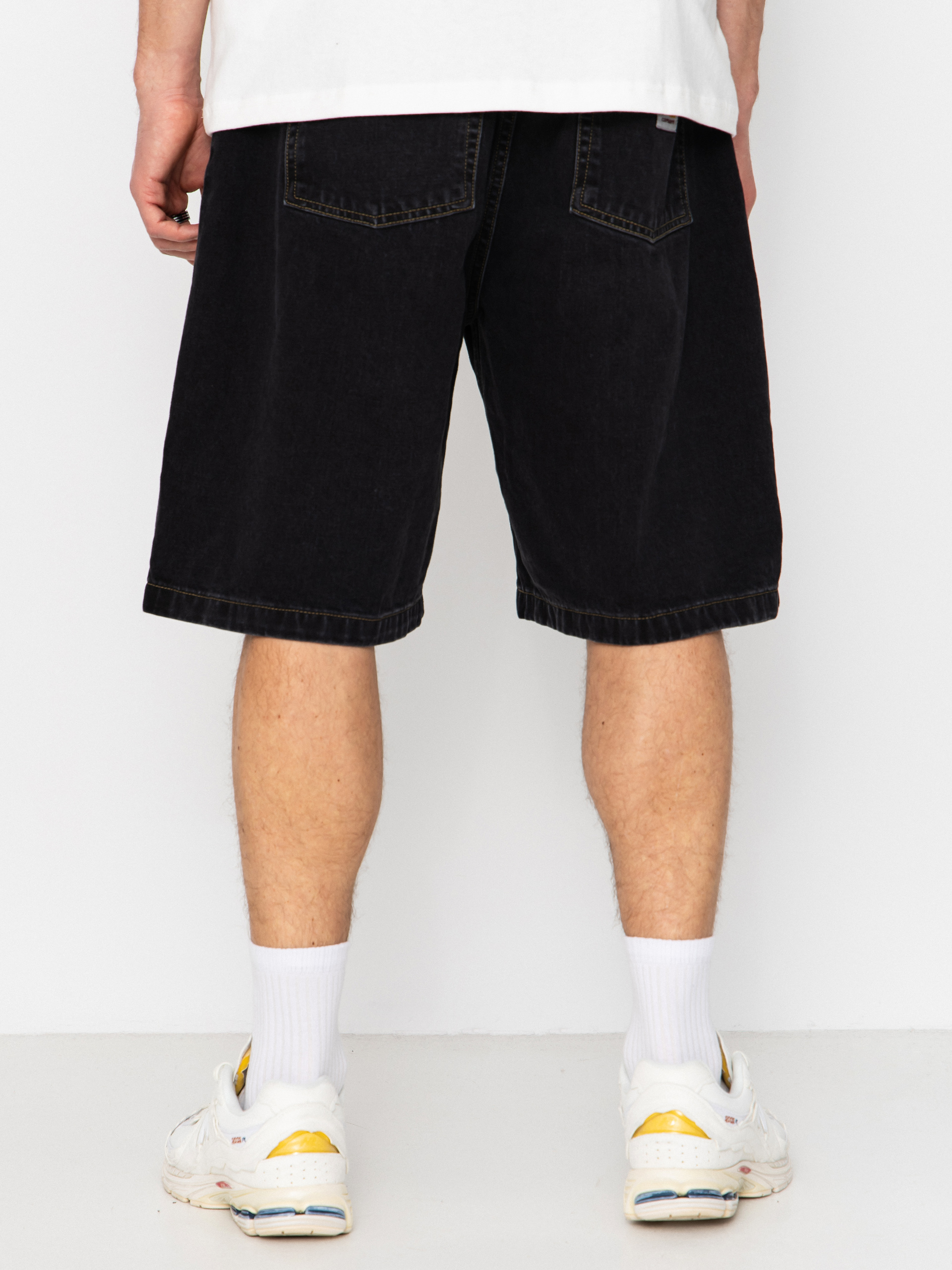 Шорти Carhartt WIP Brandon (black stone washed)