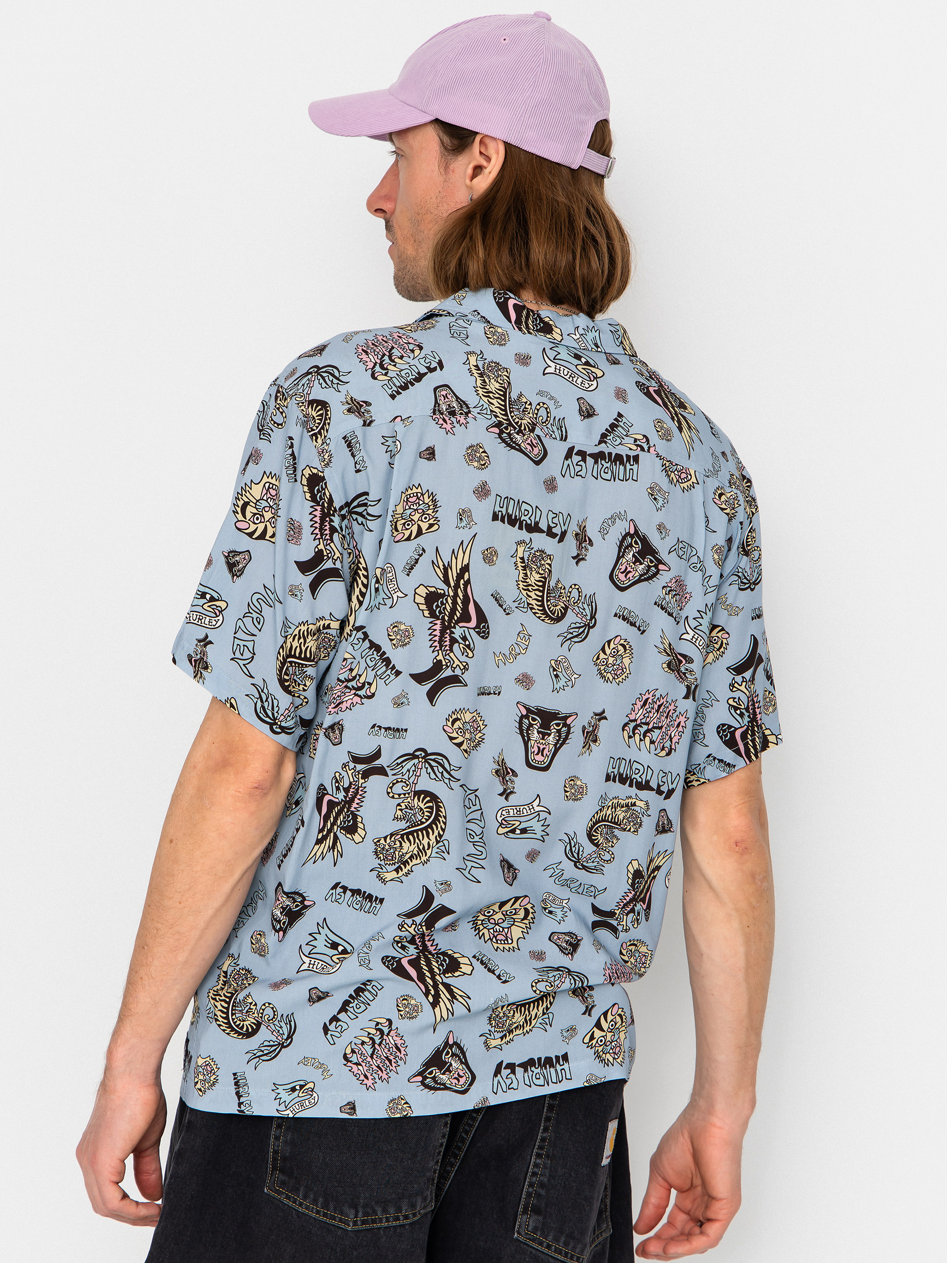 Сорочка Hurley Woven Etam (worker blue)
