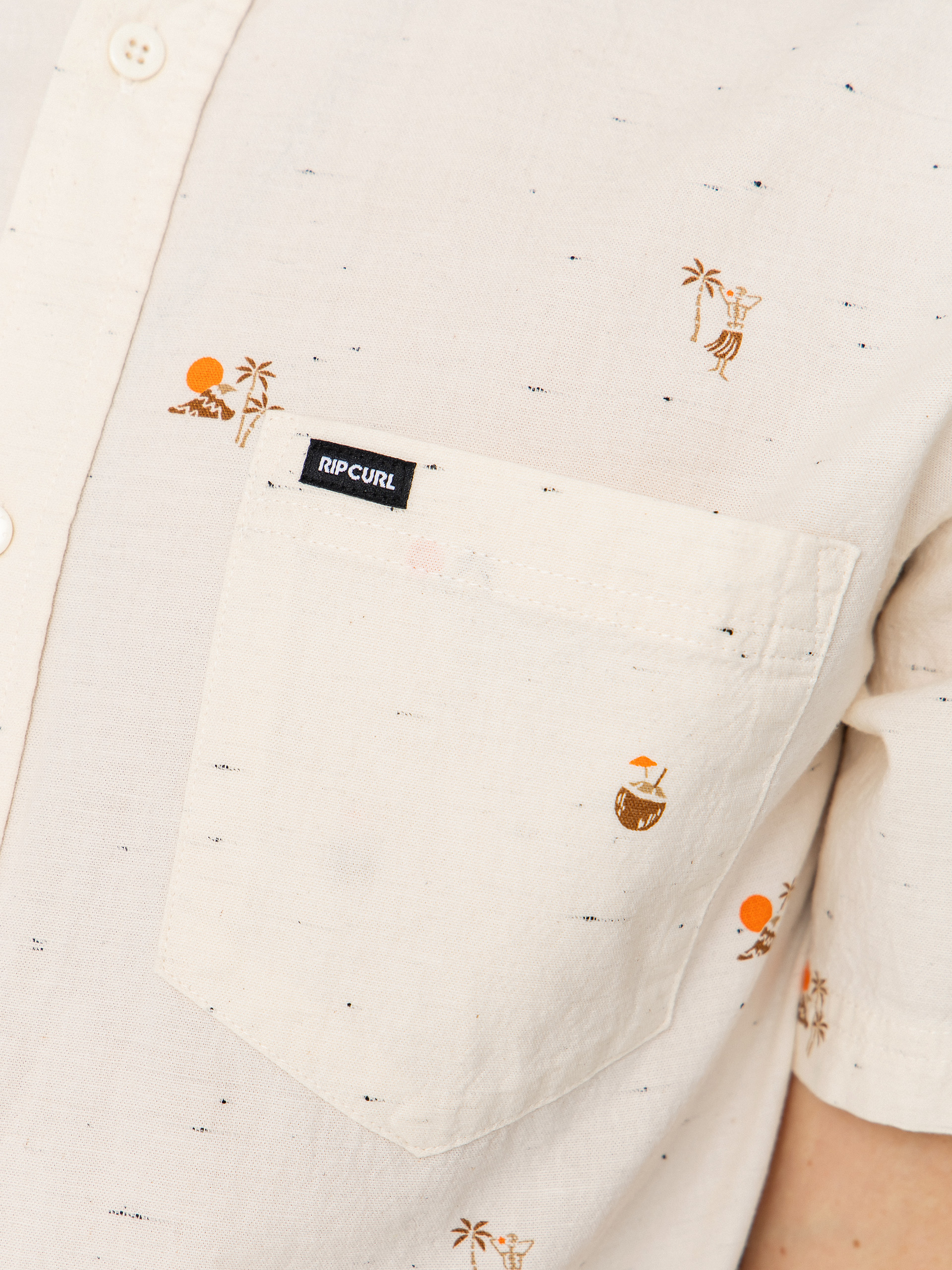 Сорочка Rip Curl Skelly Breach (off white)
