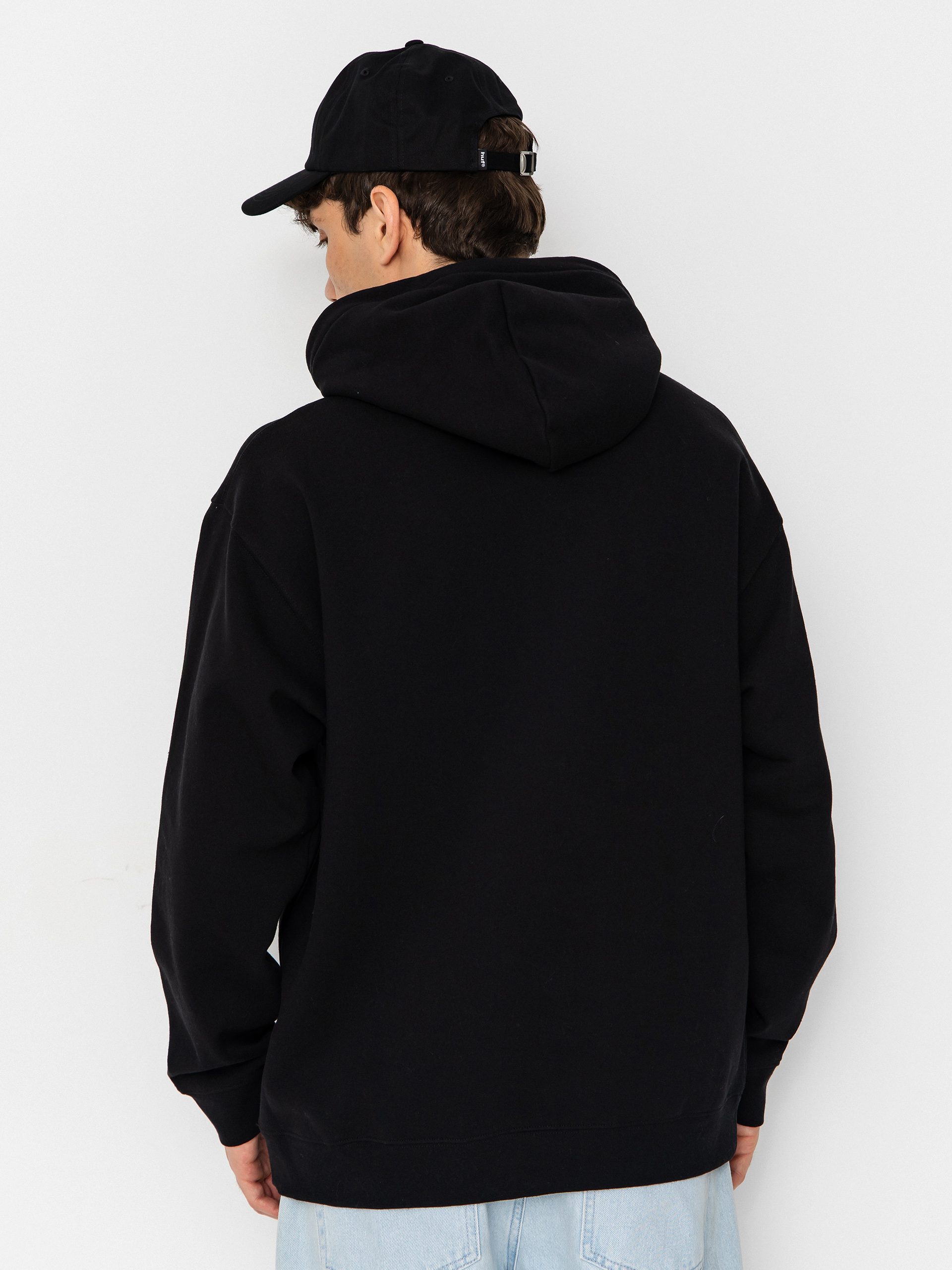Худі HUF Classic Arch HD (black)