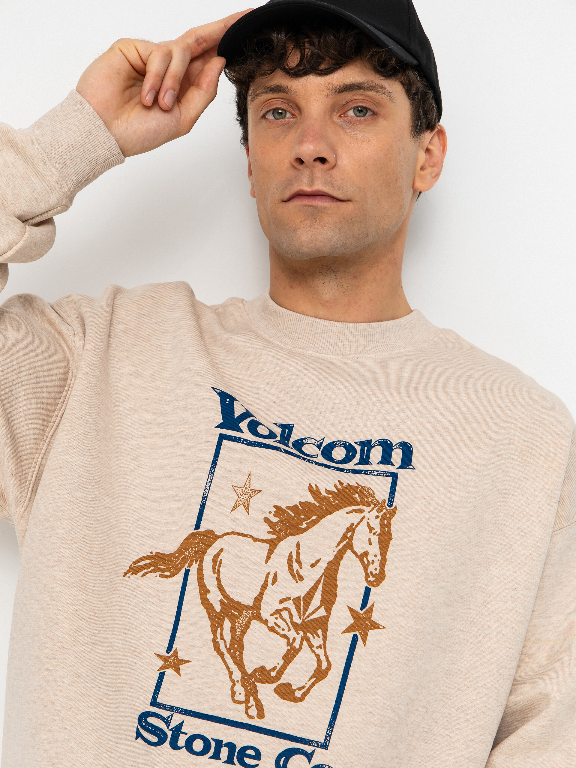 Світшот Volcom Recto Verso Crew (dust heather)