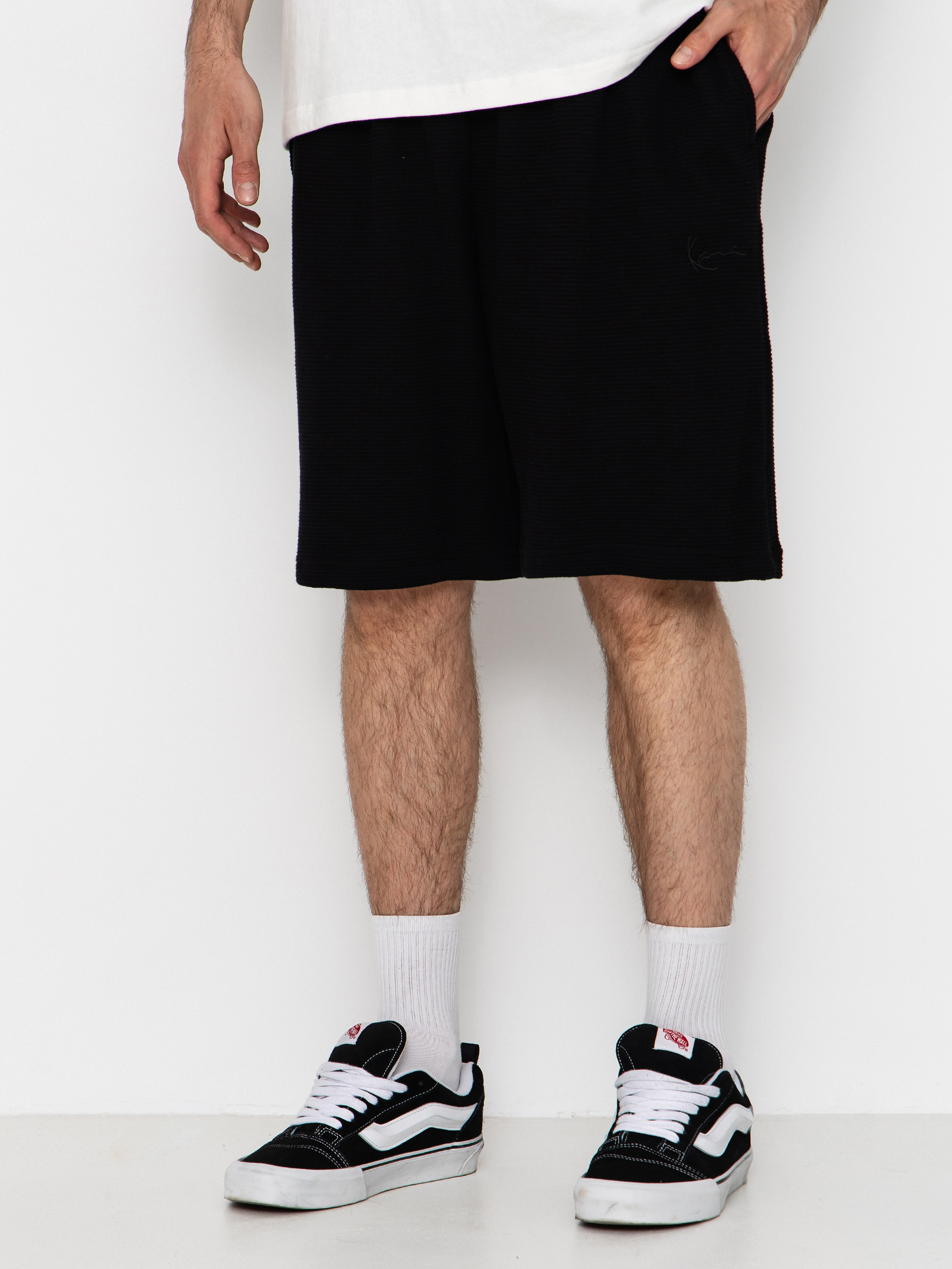Шорти Karl Kani Signature Waffle (black)