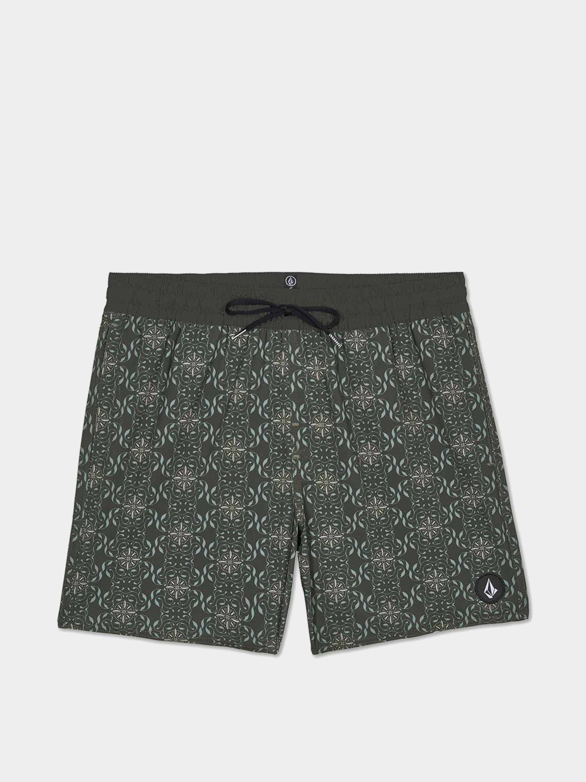 Шорти Volcom Lido Print Trunk 16 (squadron green)