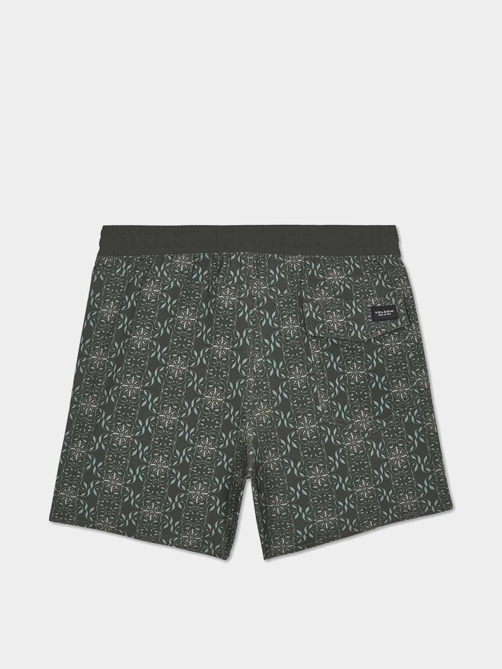 Шорти Volcom Lido Print Trunk 16 (squadron green)