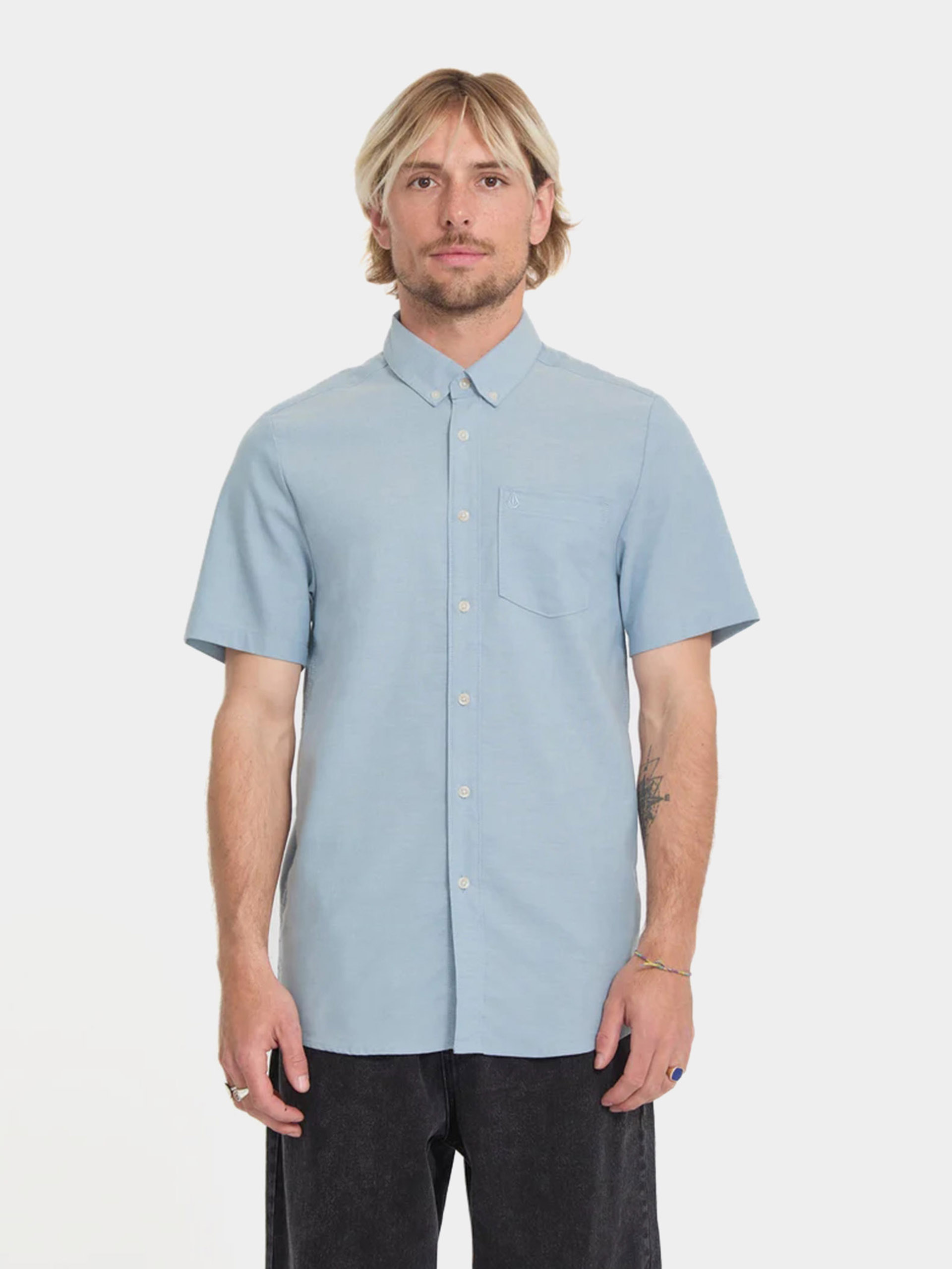 Сорочка Volcom Everett Oxford (wrecked indigo)