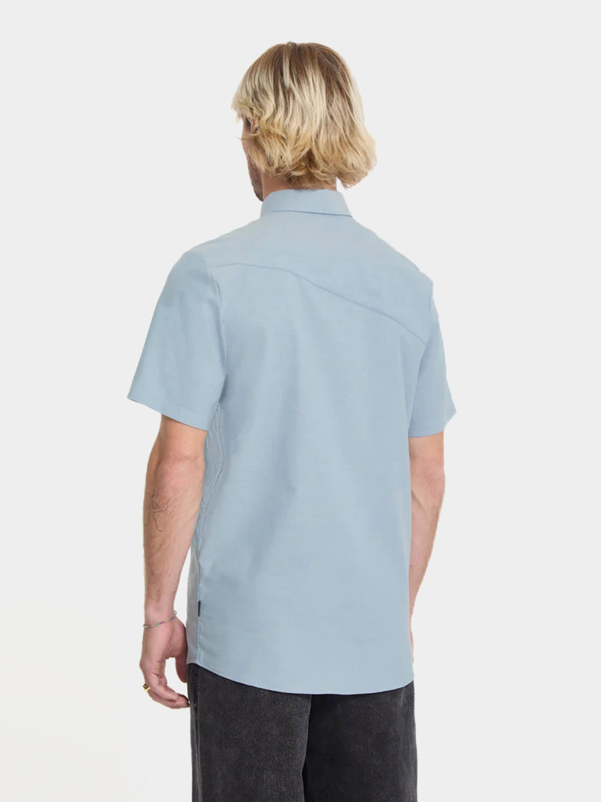 Сорочка Volcom Everett Oxford (wrecked indigo)