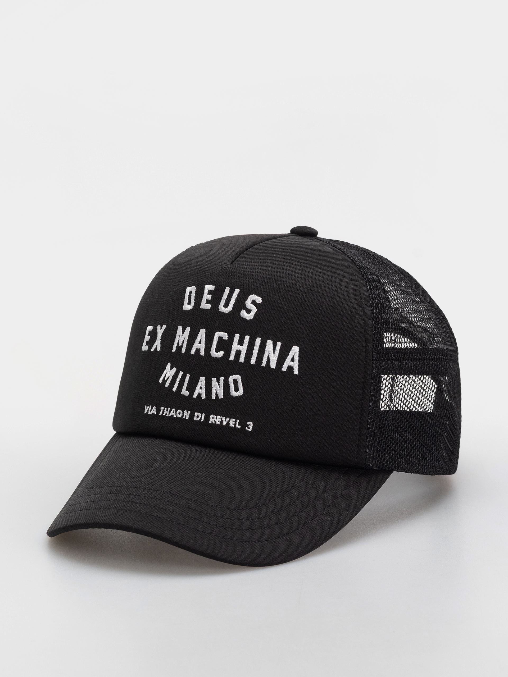 Кепка Deus Ex Machina Milano Address (black)