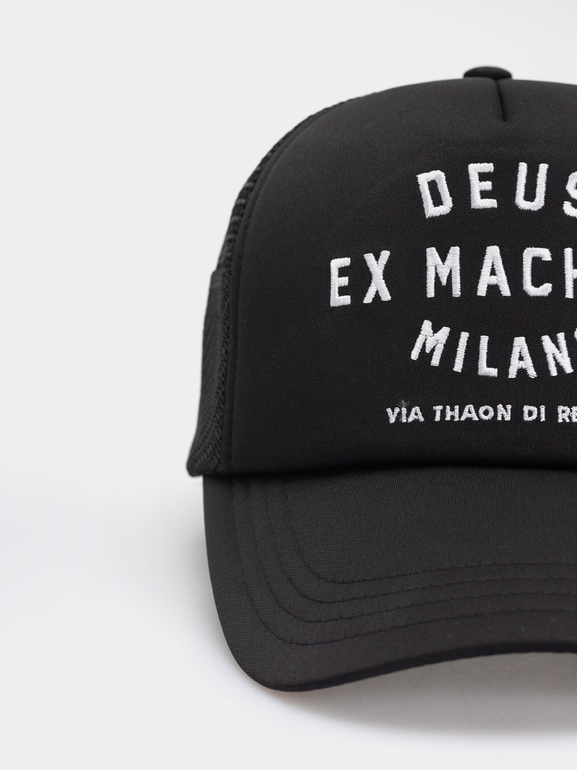 Кепка Deus Ex Machina Milano Address (black)