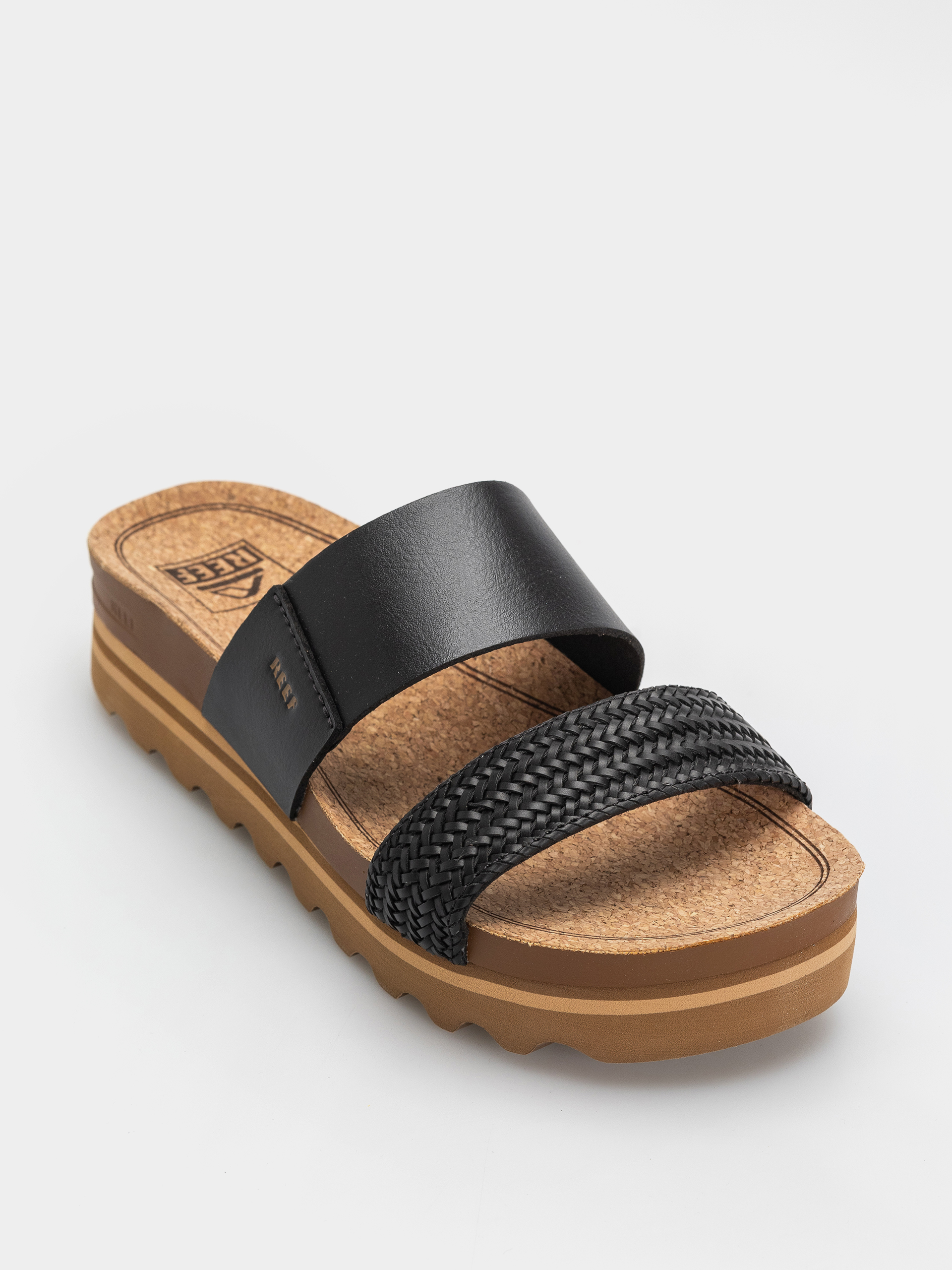 Шльопанці Reef Cushion Vista Hi Wmn (black braid)