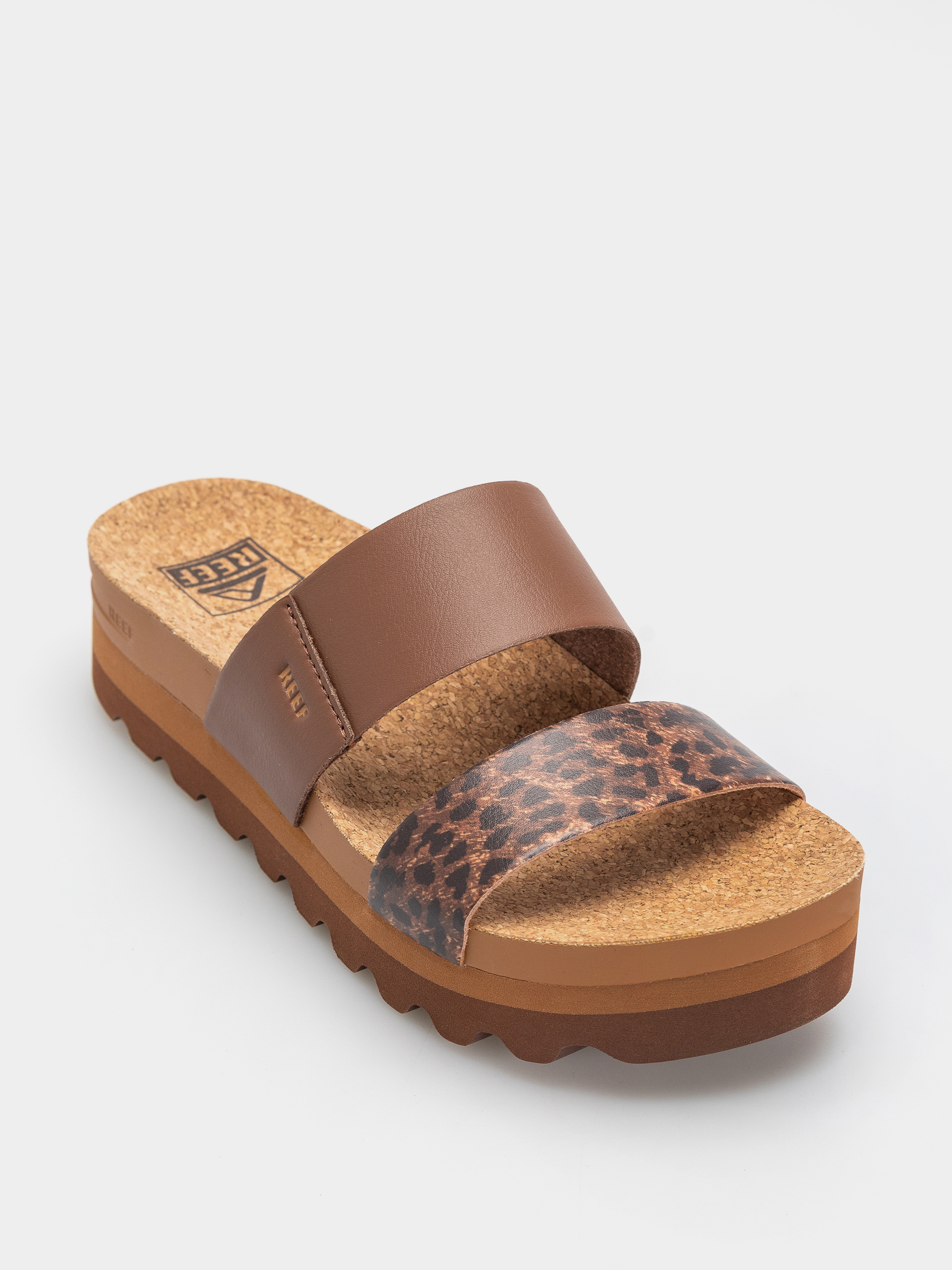 Шльопанці Reef Cushion Vista Hi Wmn (brown/leopard)