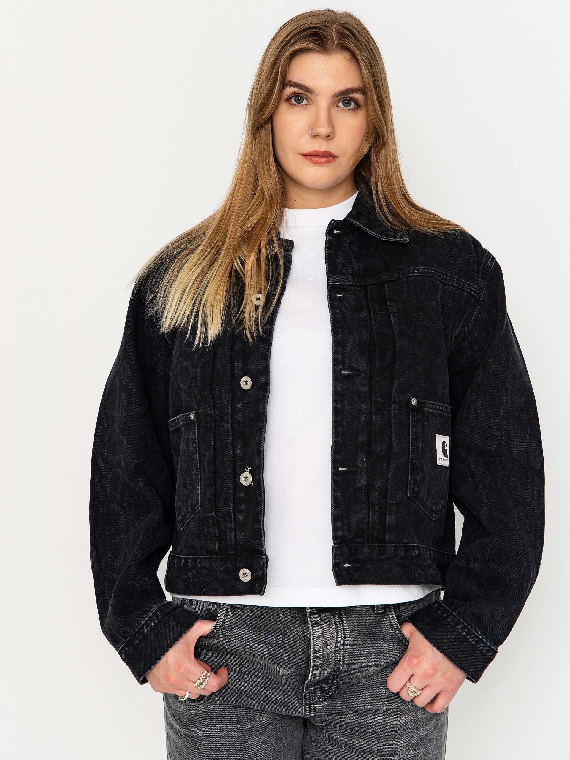 u041au0443u0440u0442u043au0430 Carhartt WIP Belmar Wmn (snake camo/black)