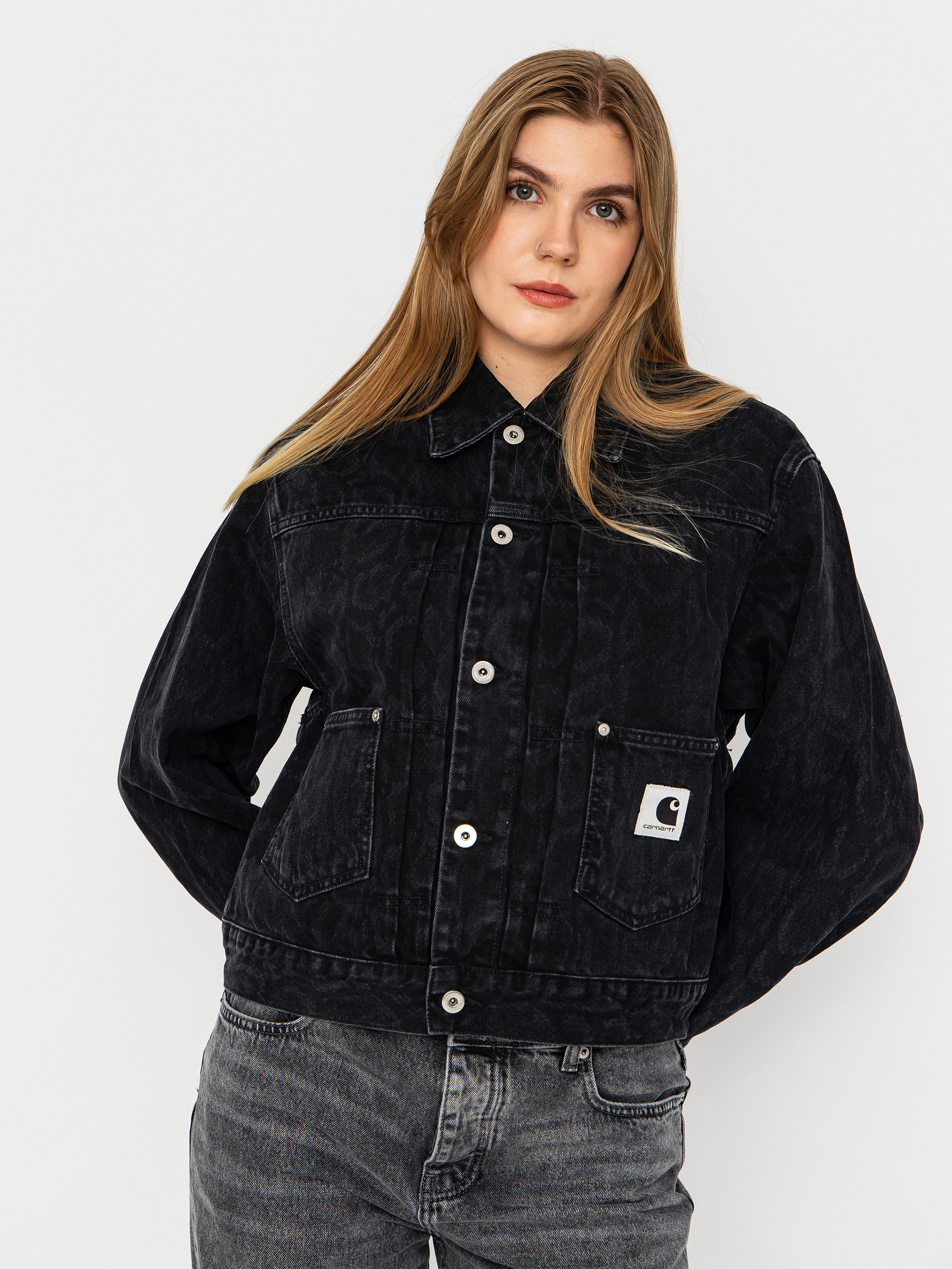 Куртка Carhartt WIP Belmar Wmn (snake camo/black)