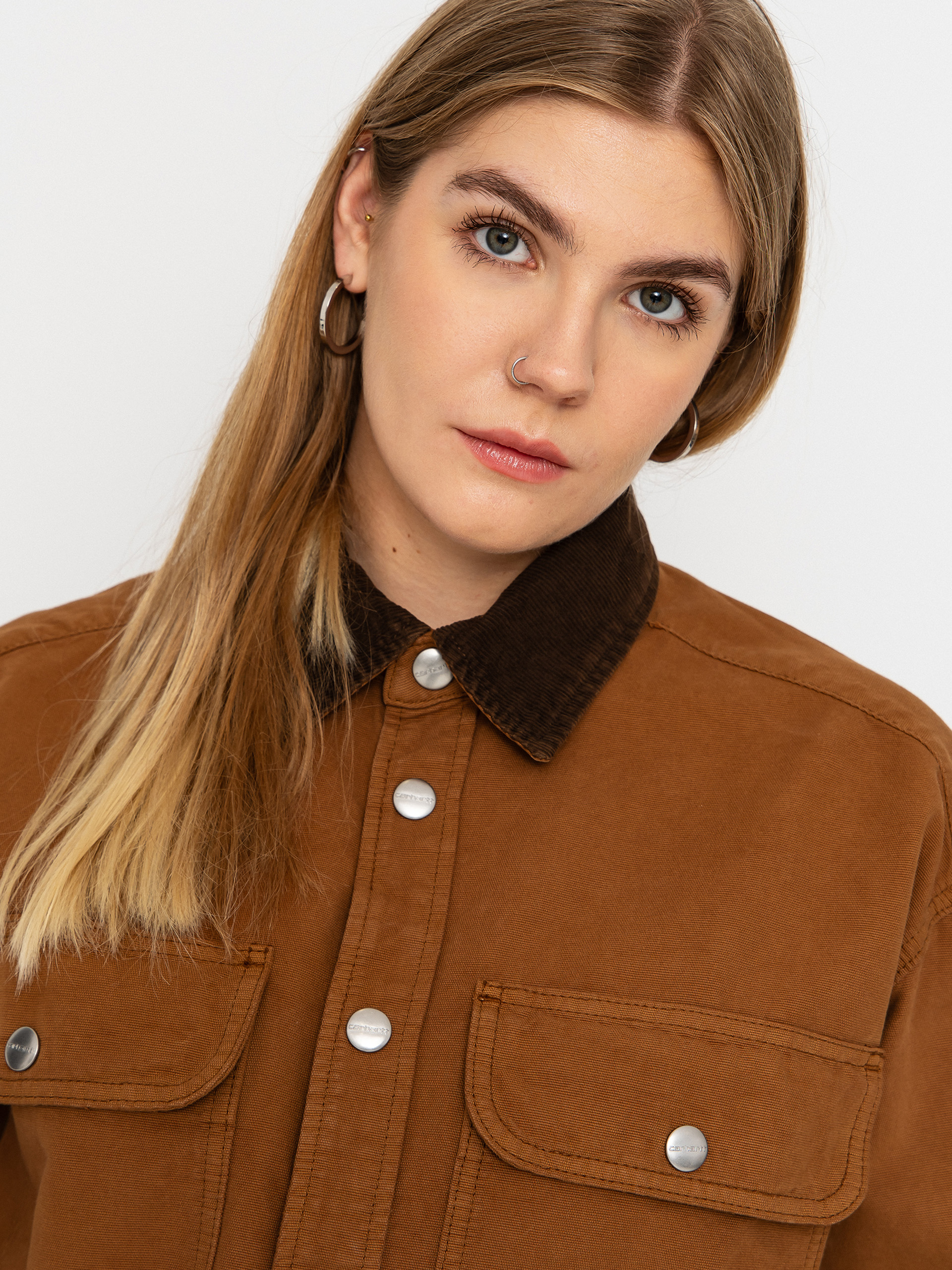 Куртка Carhartt WIP Prescott Wmn (hamilton brown/tobacco)
