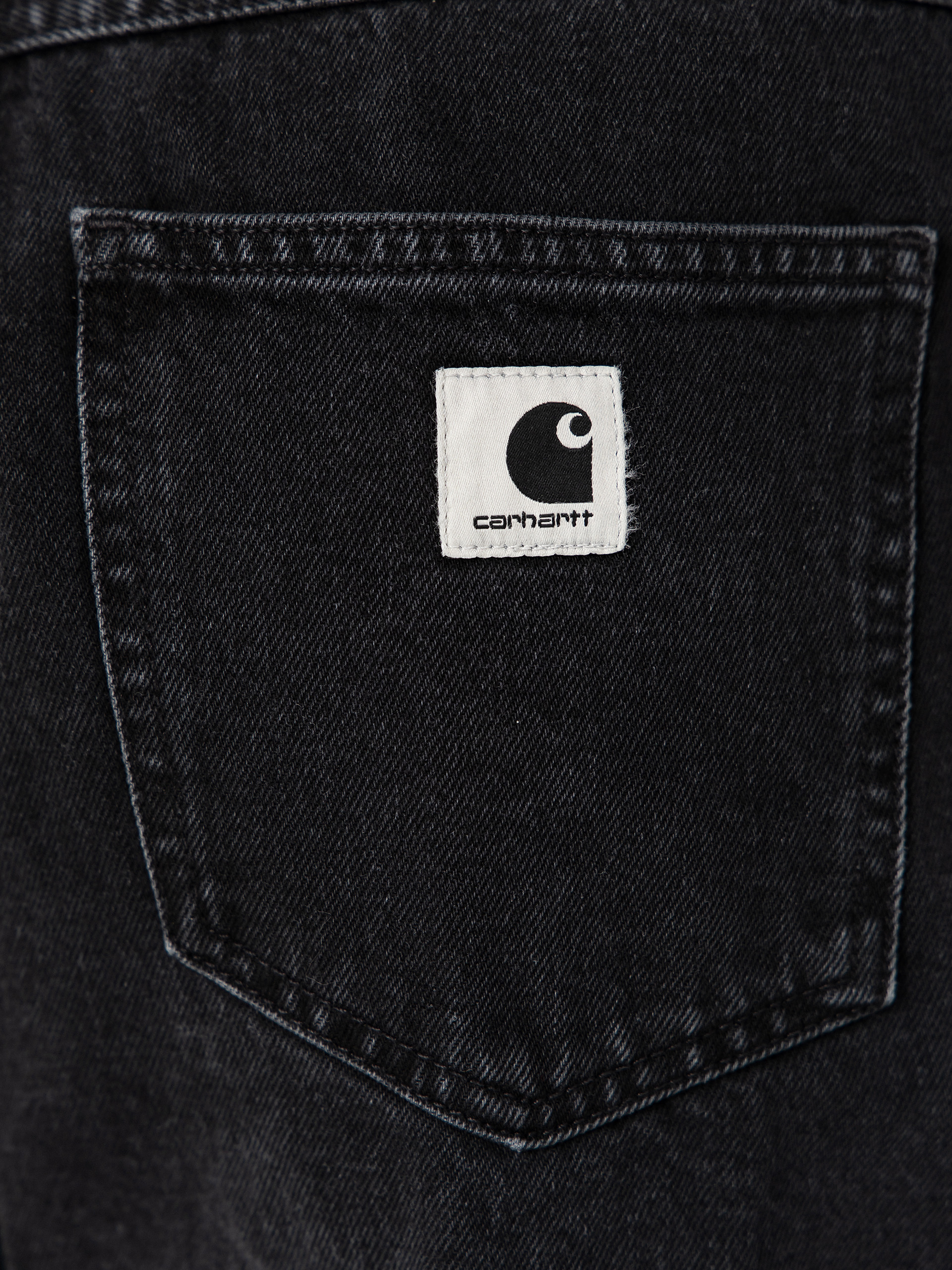 Шорти Carhartt WIP Brandon Wmn (black stone washed)