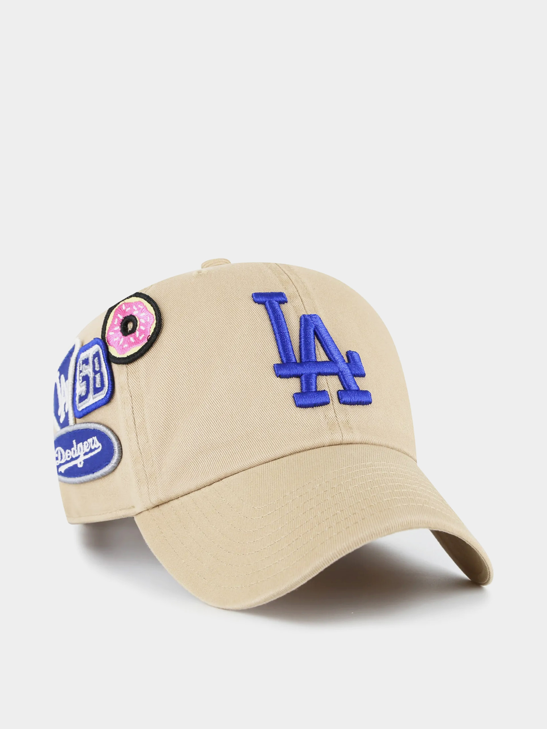 Кепка 47 Brand MLB LA Dodgers Badges (khaki)