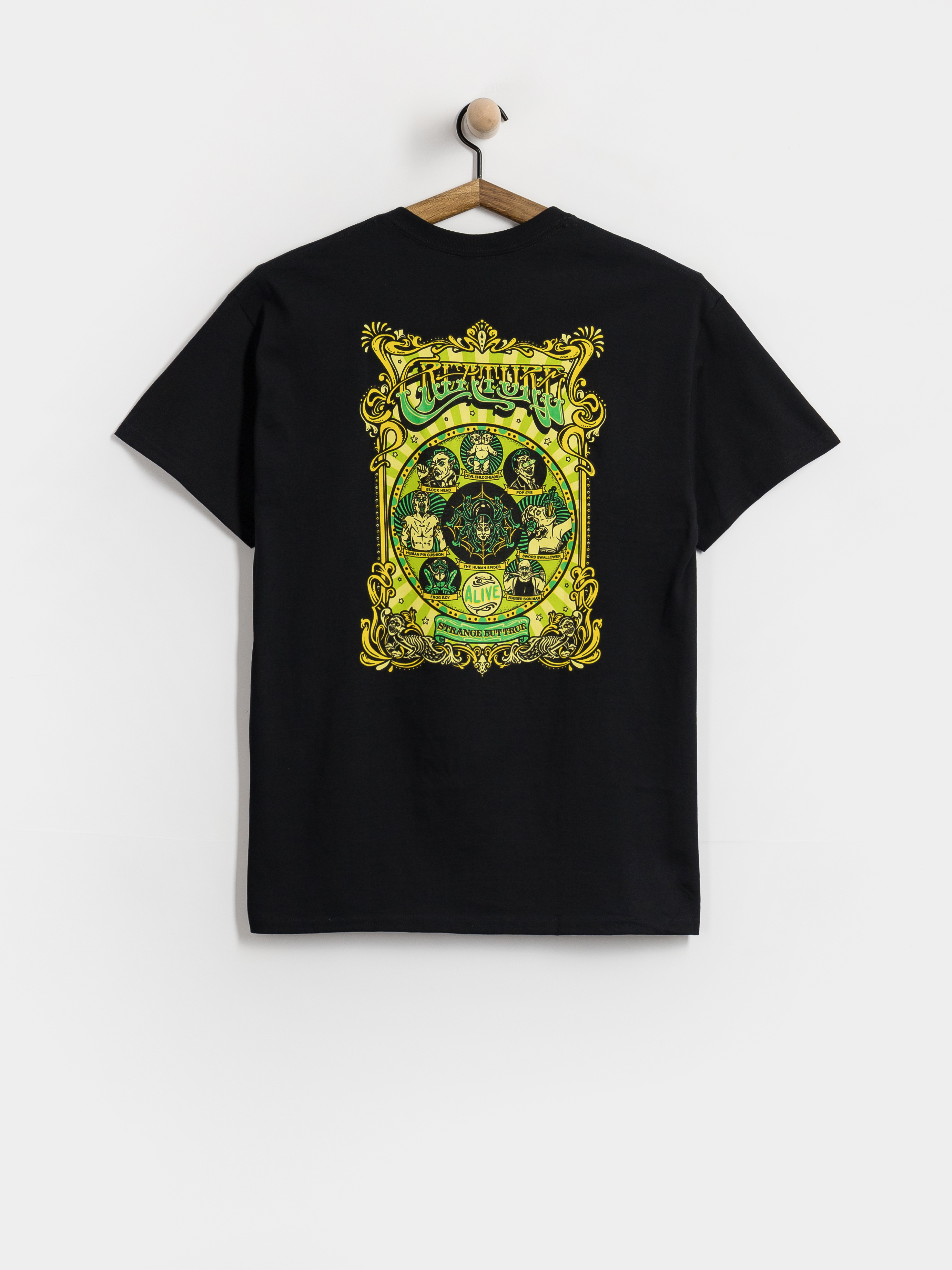Футболка Creature Sideshow (black)