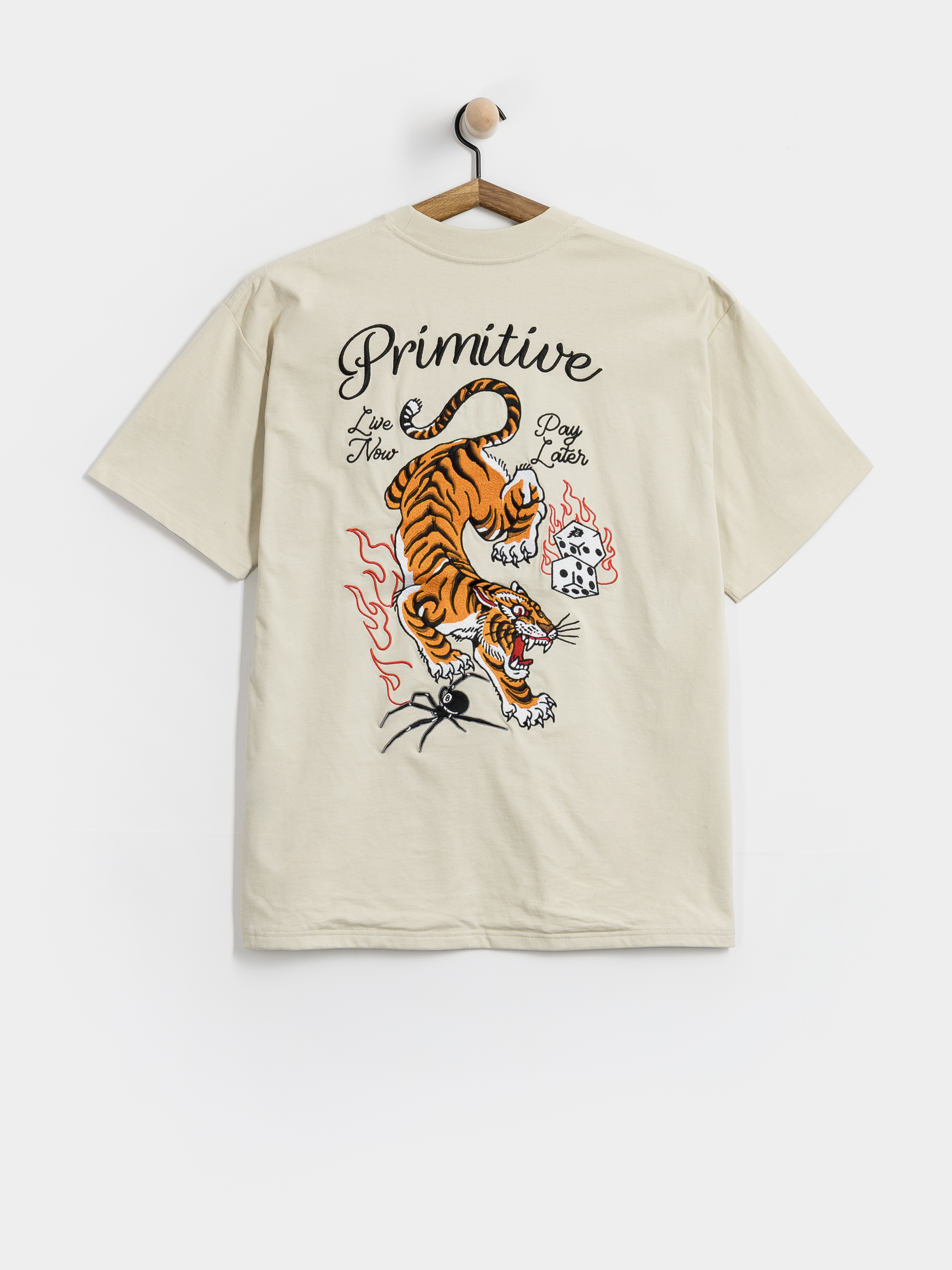 Футболка Primitive Big City (cream)