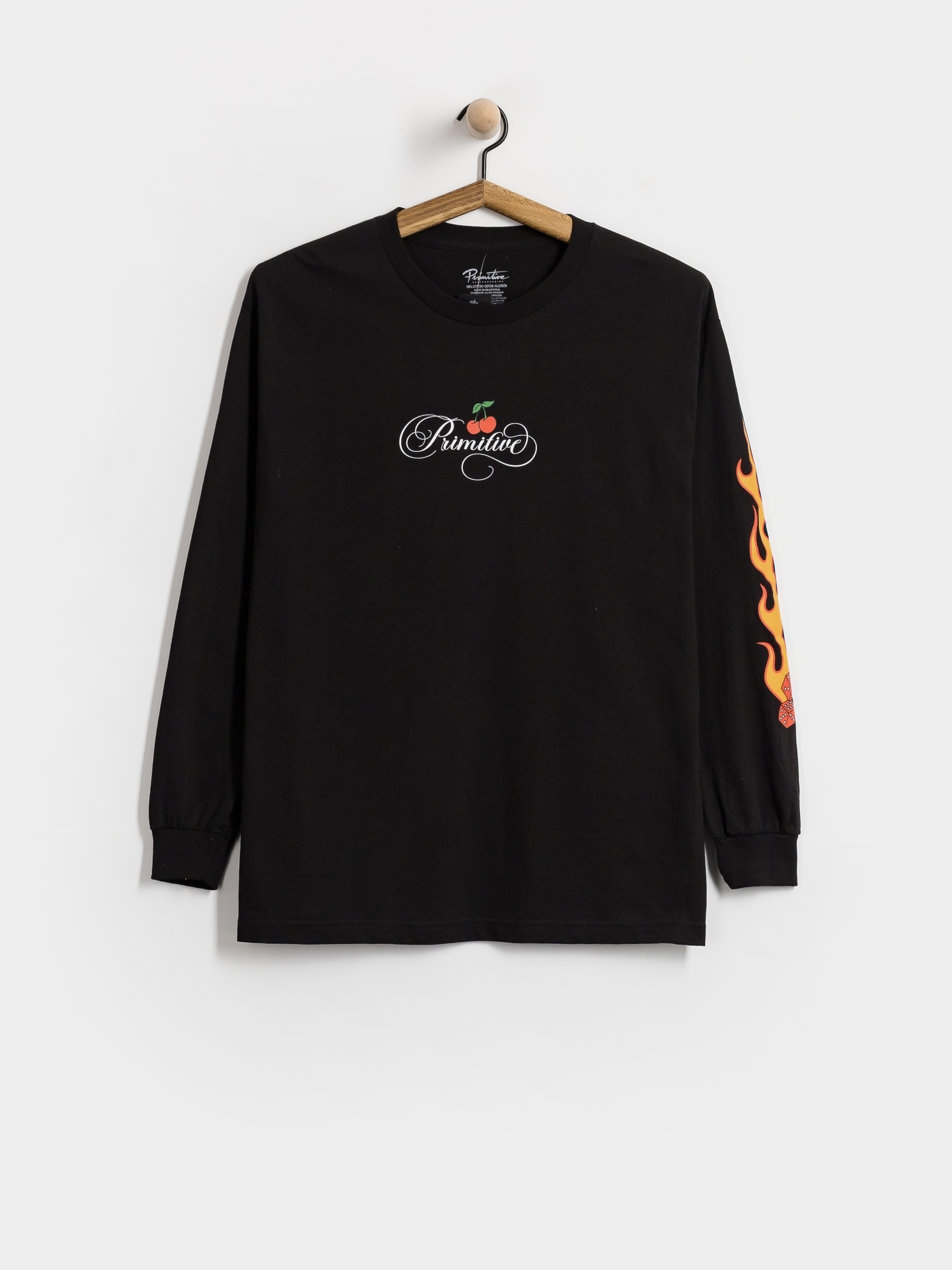 Лонгслів Primitive Heater (black)