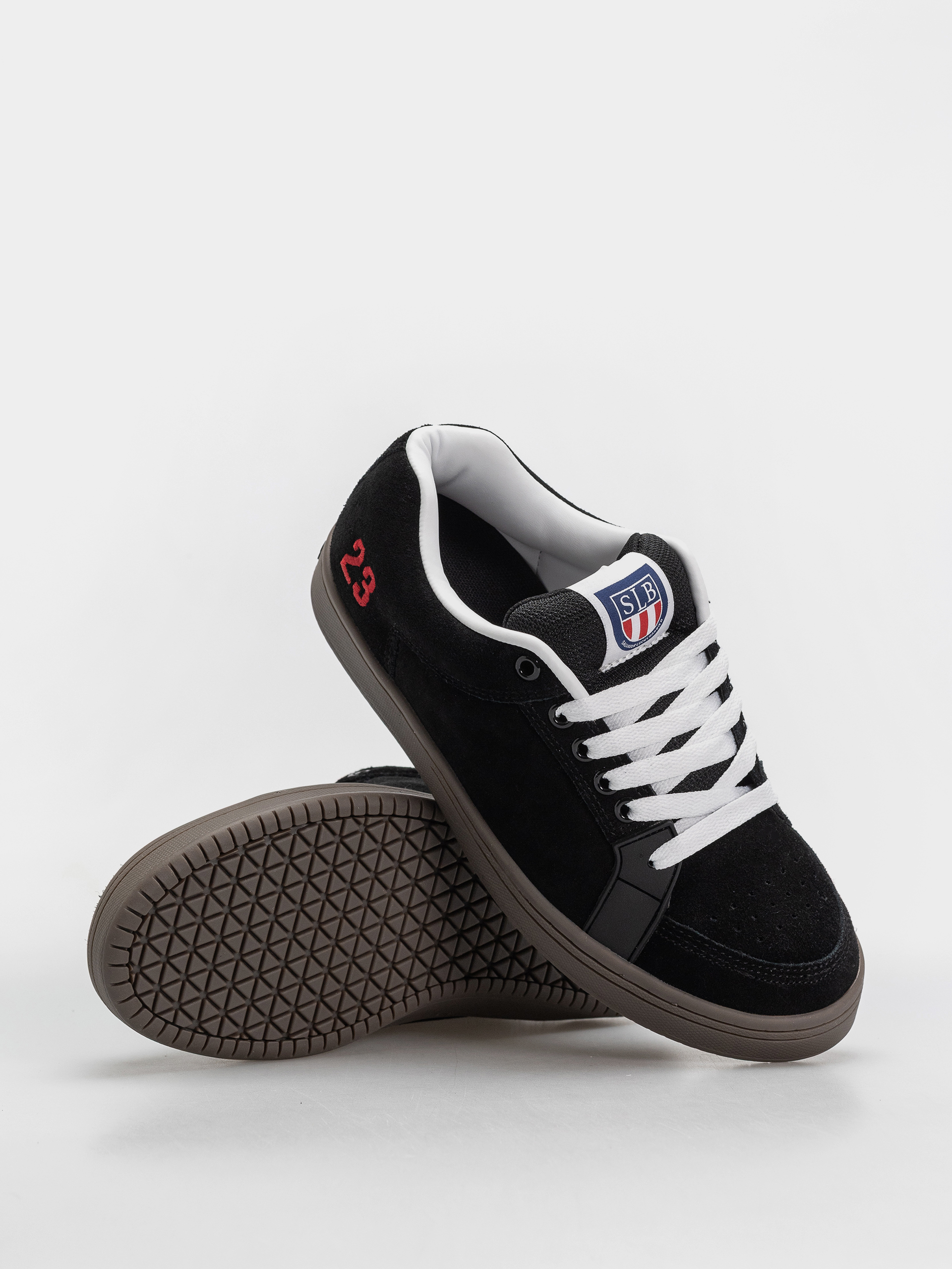 Взуття Etnies Sal (black/white/red)