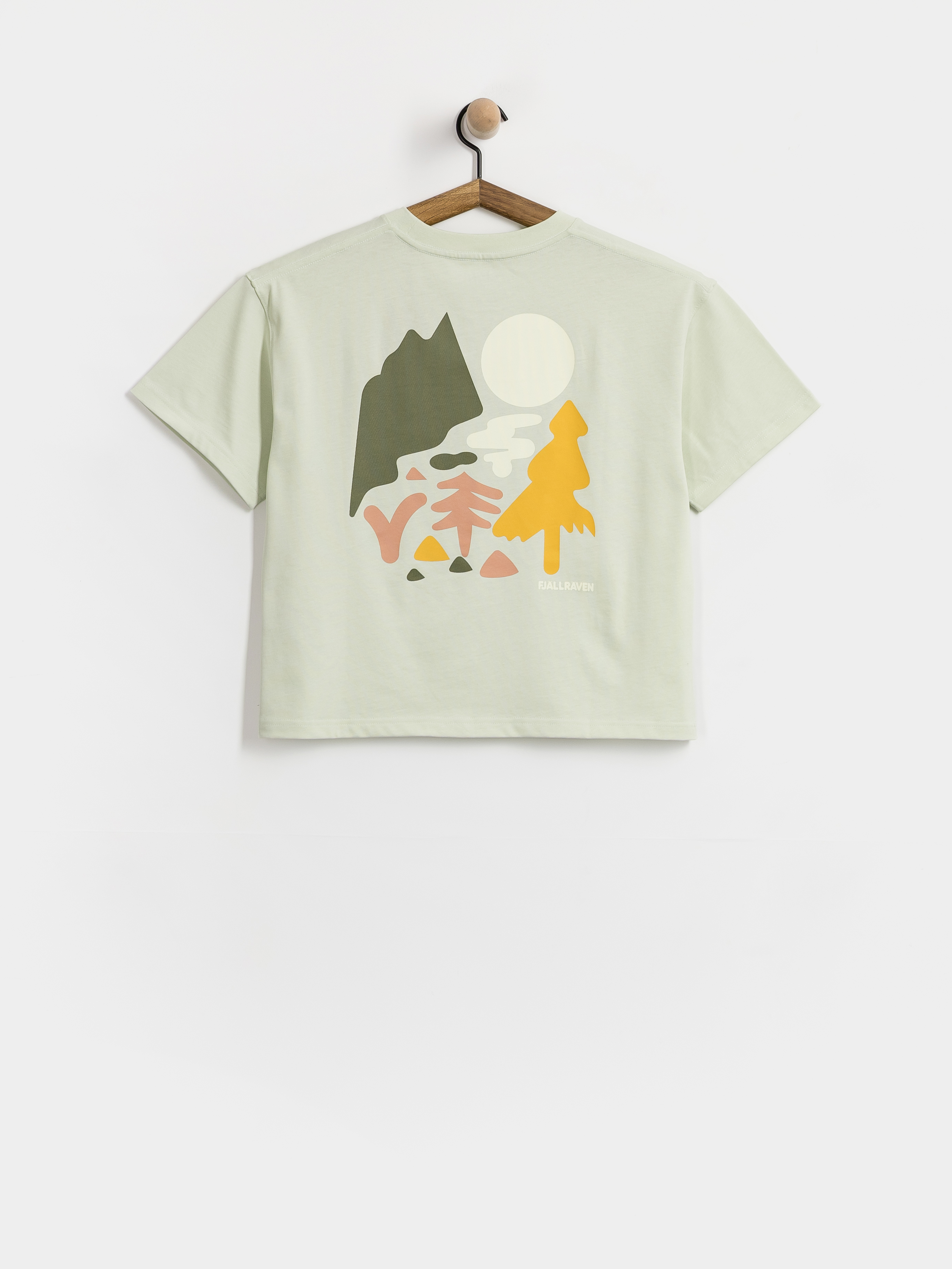 Футболка Fjallraven Forest Walk Wmn (soft jade)