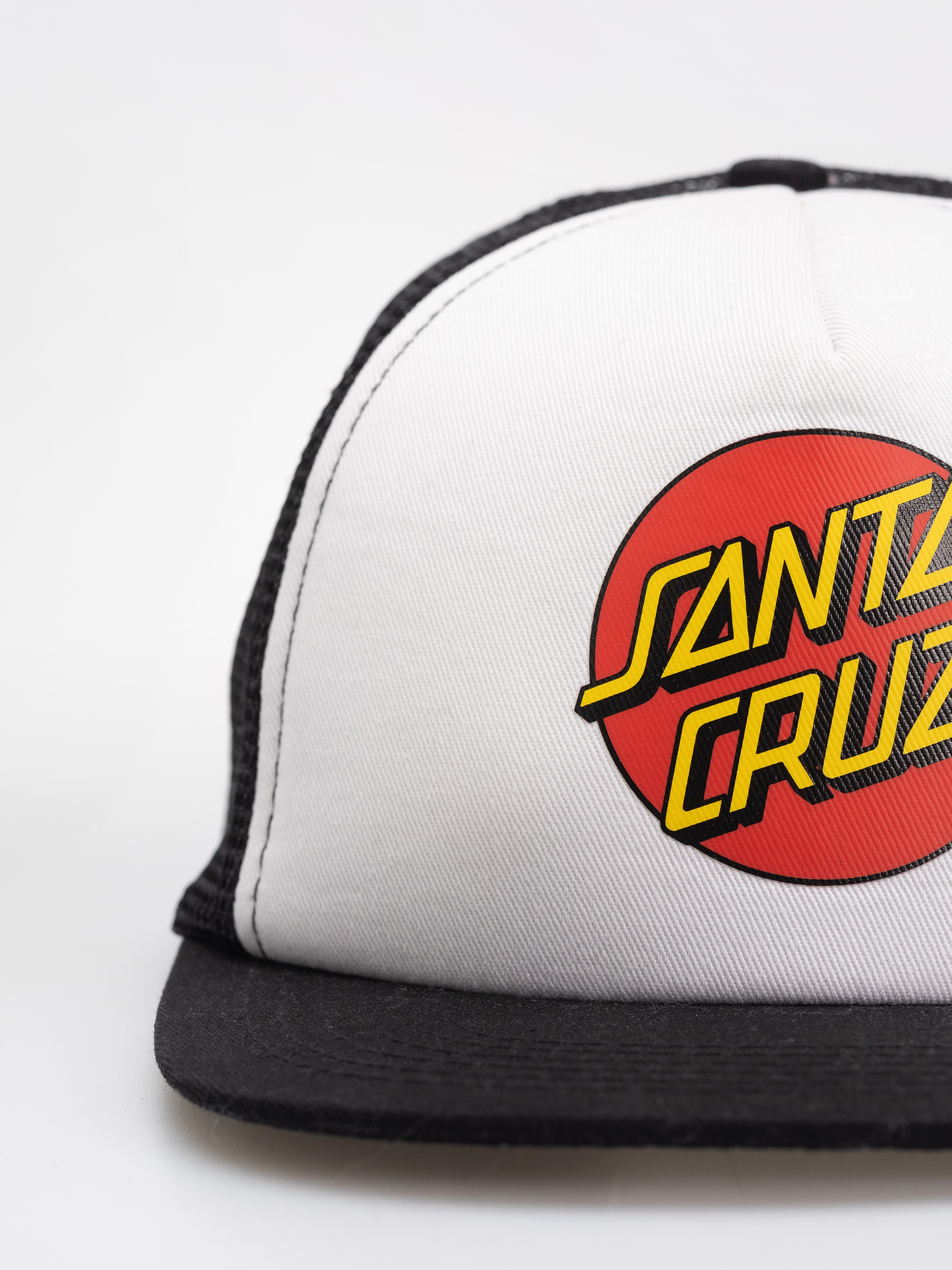 Кепка Santa Cruz Classic Dot JR (white/black)