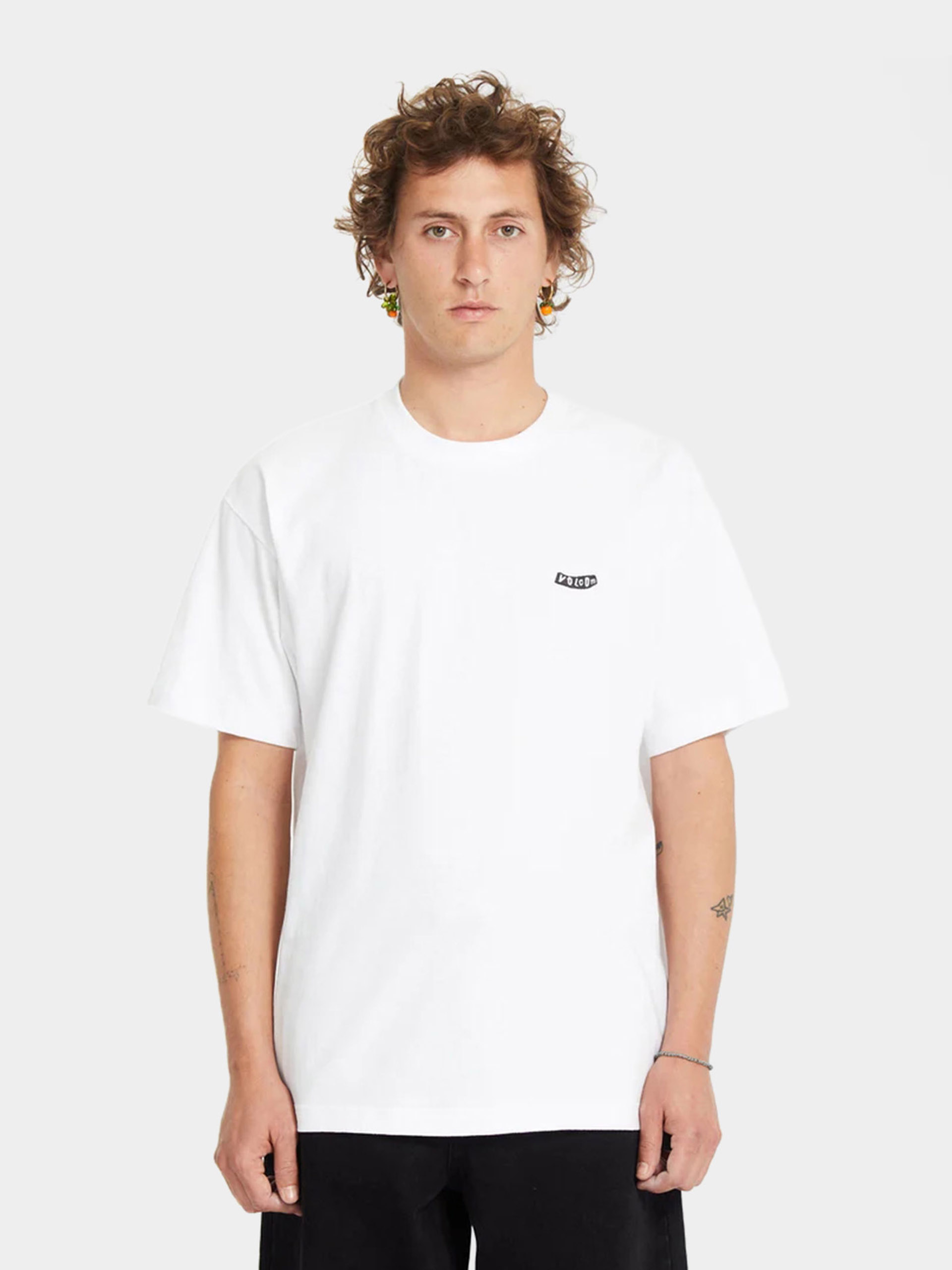Футболка Volcom Pistol Stone Lse (white)