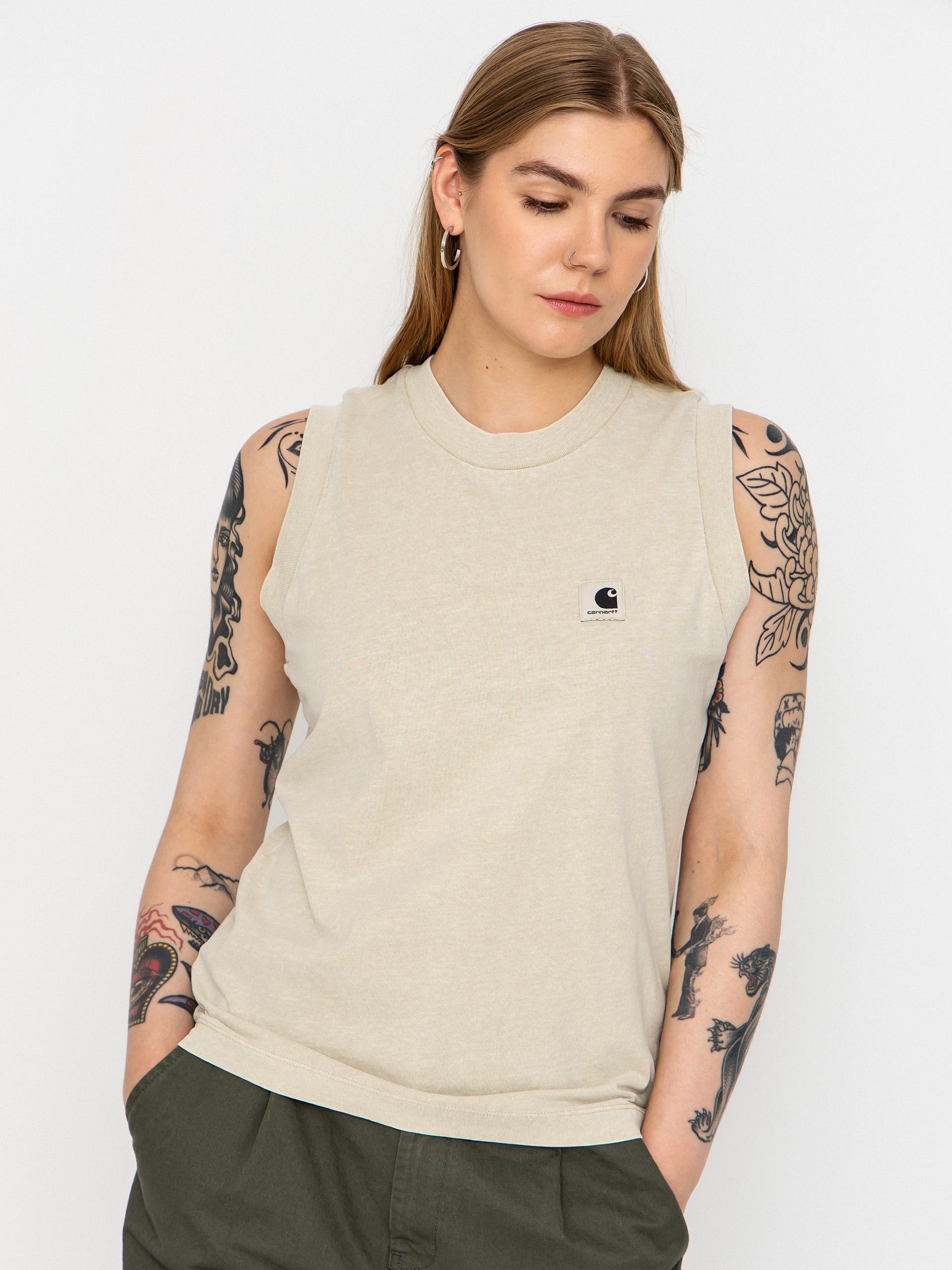  u0424u0443u0442u0431u043eu043bu043au0430 Carhartt WIP Nelson Wmn (stone)