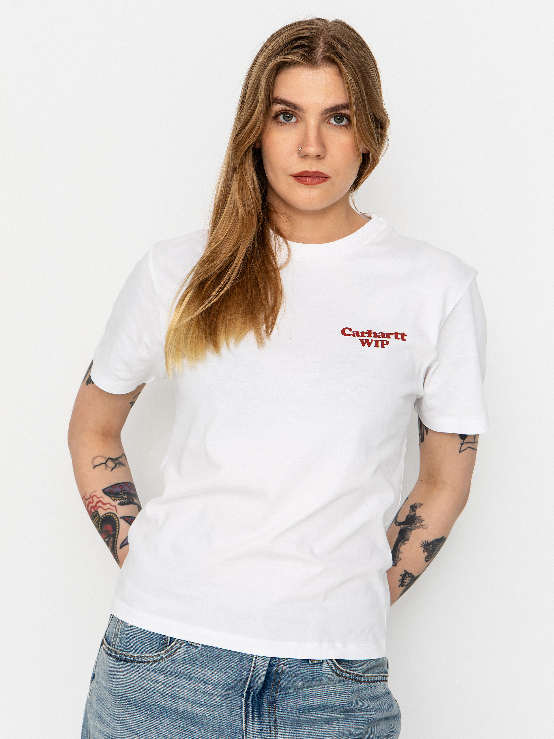 Футболка Carhartt WIP Spoiled Wmn (white)