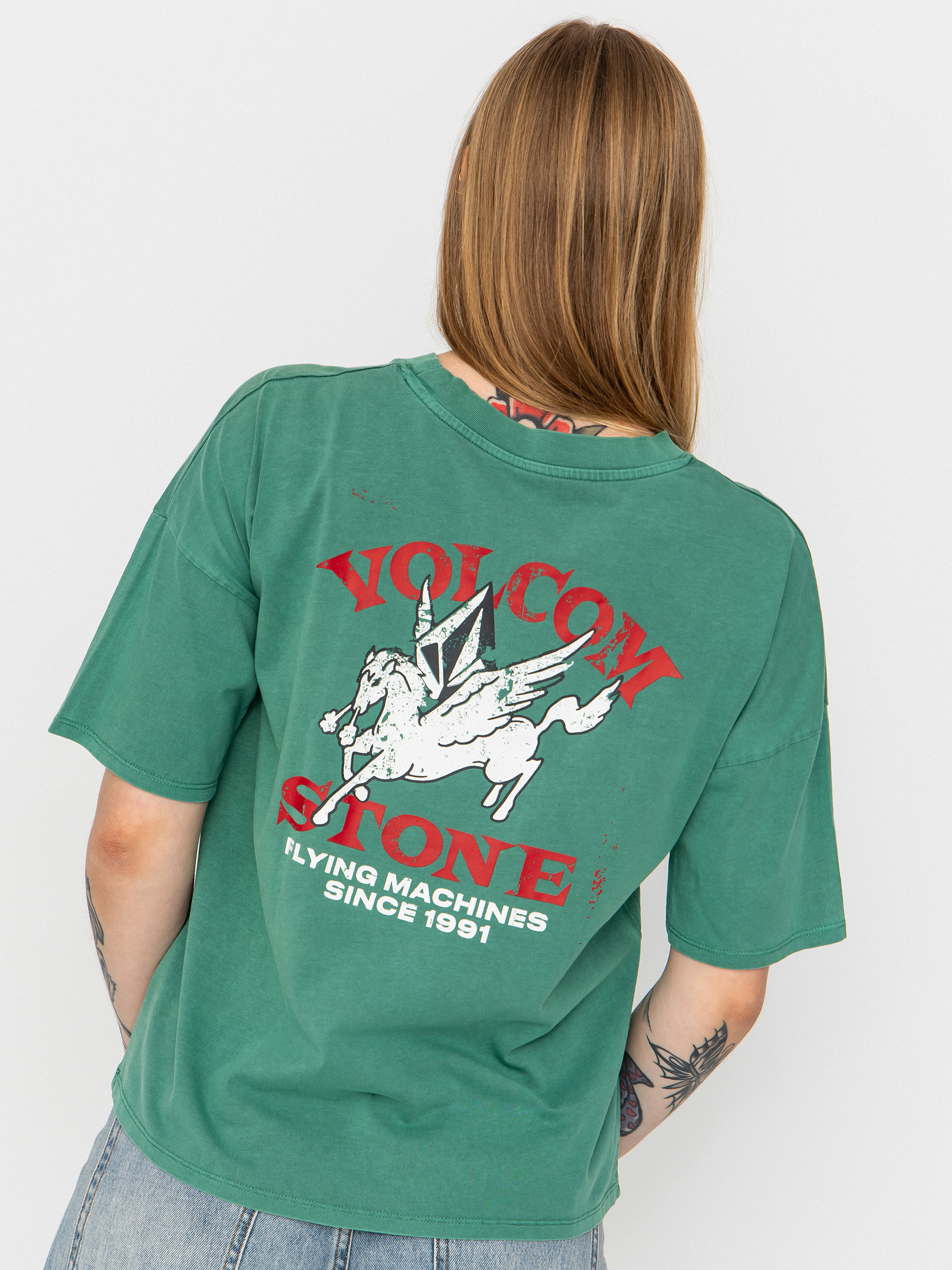 Футболка Volcom Voltrip Wmn (evergreen)