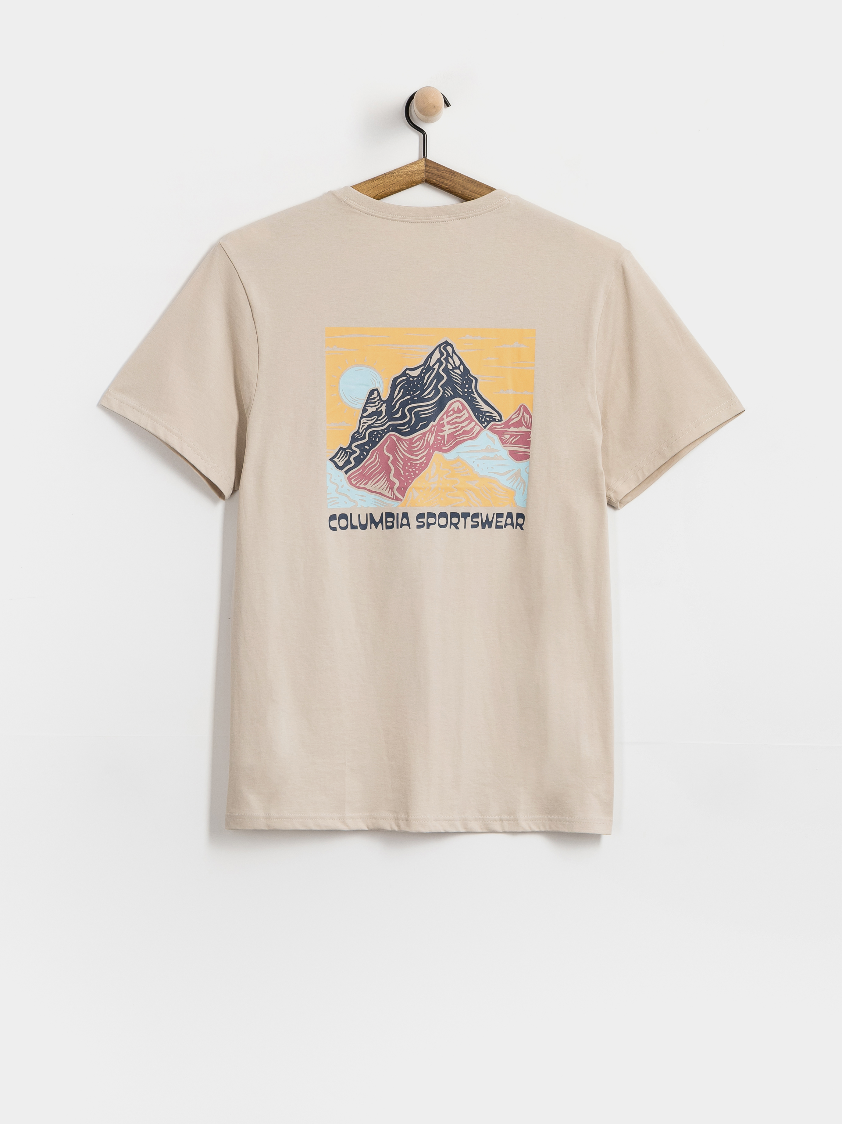 Футболка Columbia CSC Outdoor Back Graphic (dark stone/sunscape)