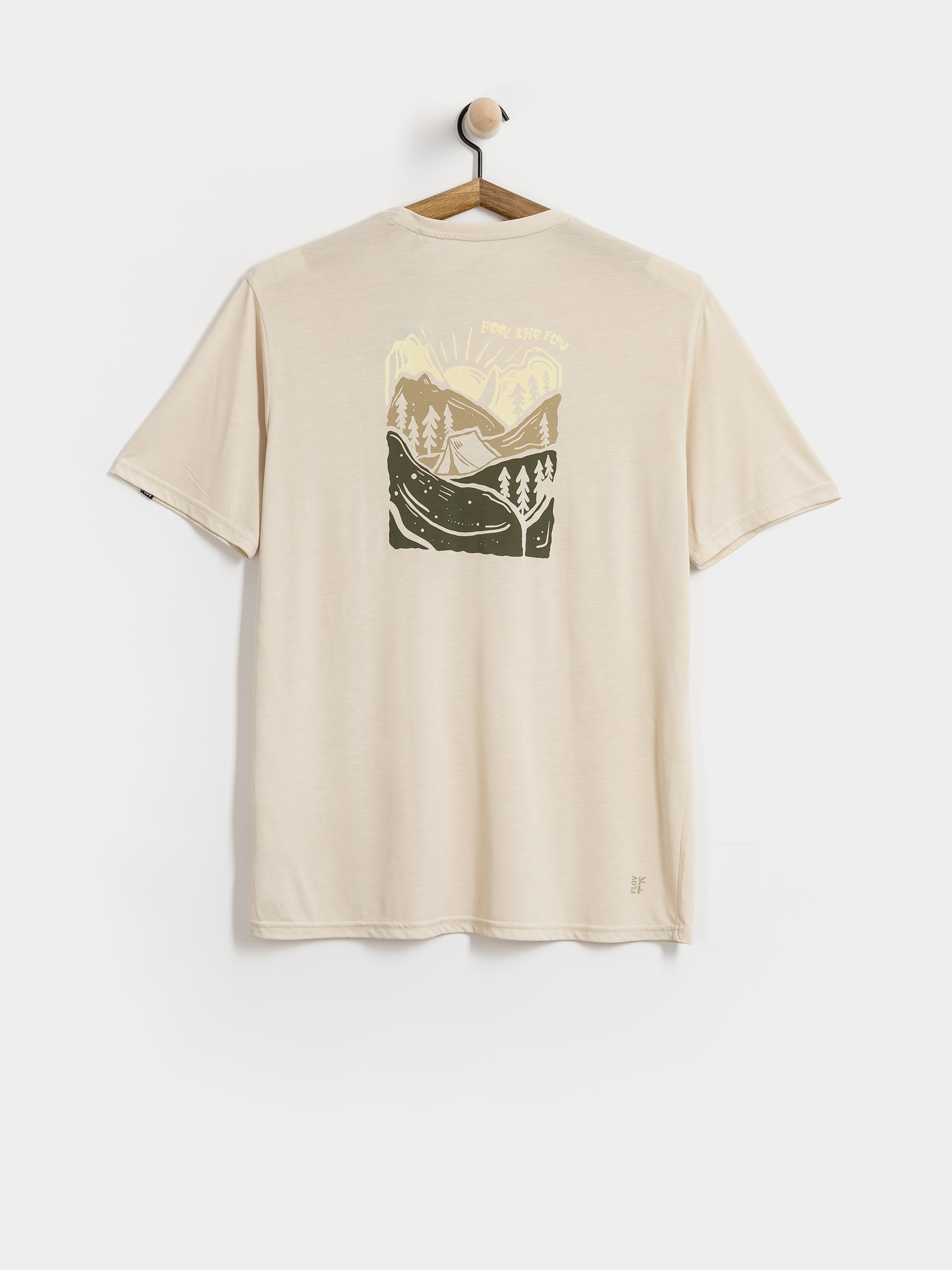 Футболка FLOV Timberon (beige/olive)