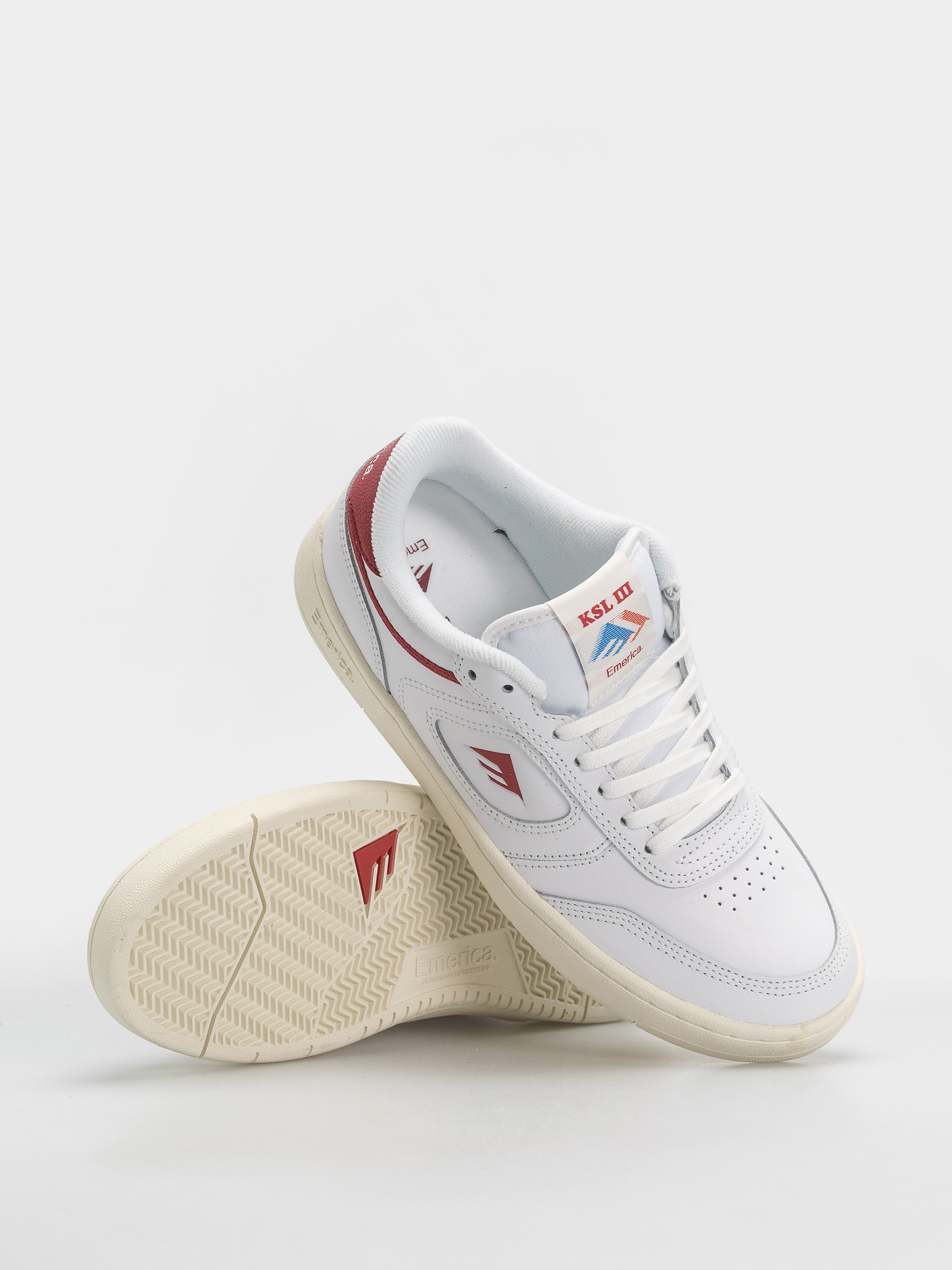 Взуття Emerica Ksl III (white/red)