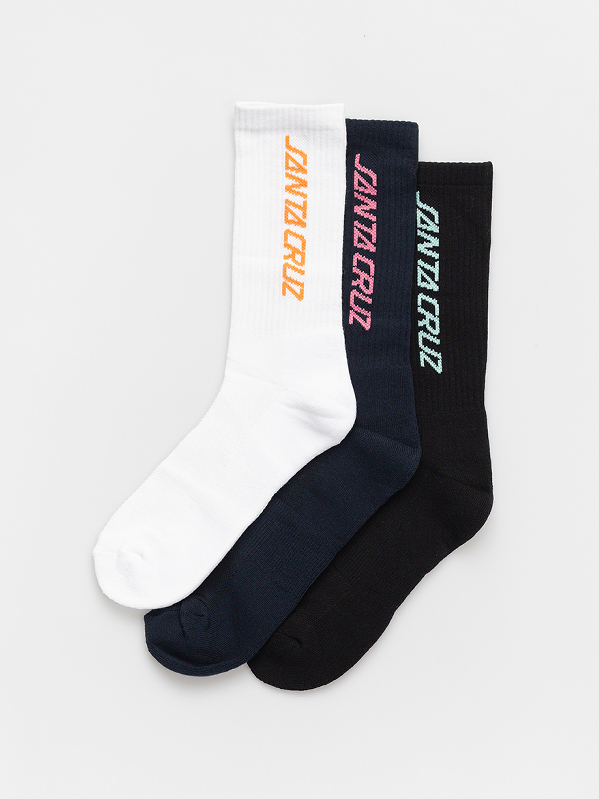  Шкарпетки Santa Cruz Strips 3pk (assorted sp26)
