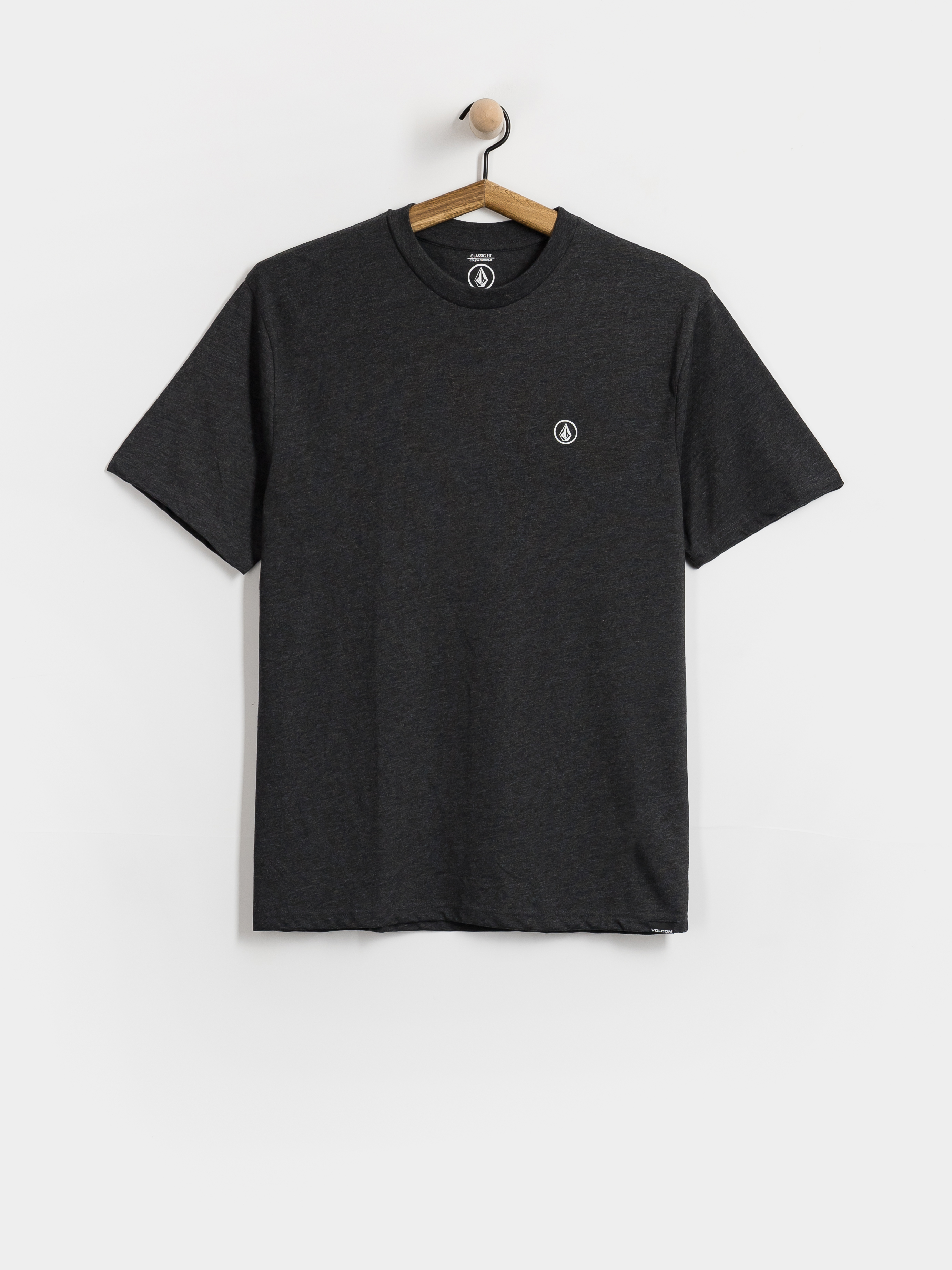 Футболка Volcom Circle Blanks Hth (heather black)