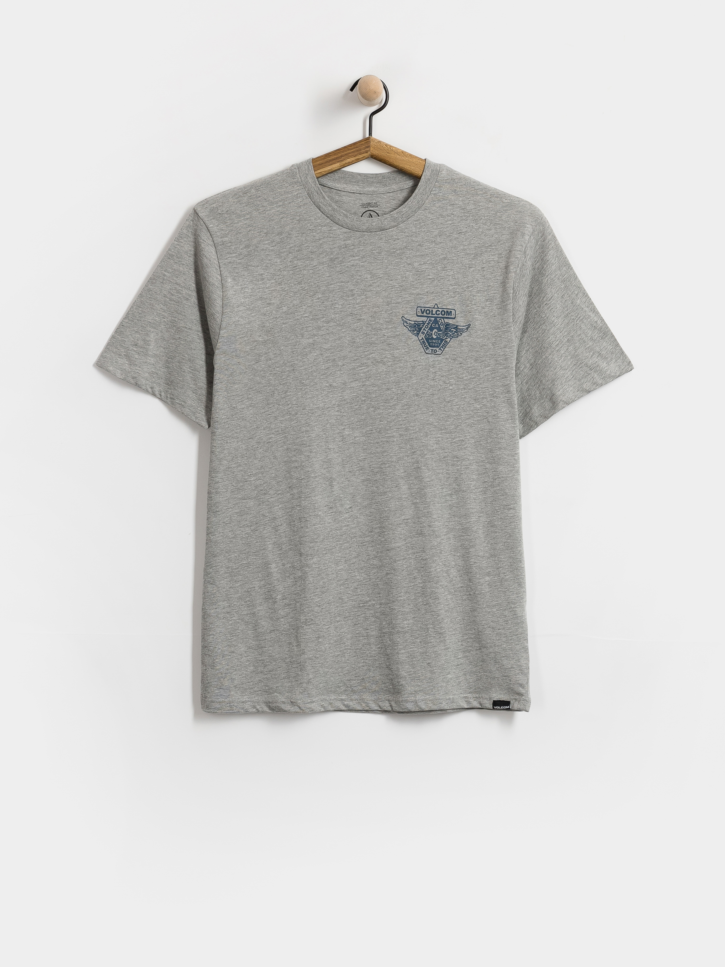 Футболка Volcom Free Wheel Hth (heather grey)
