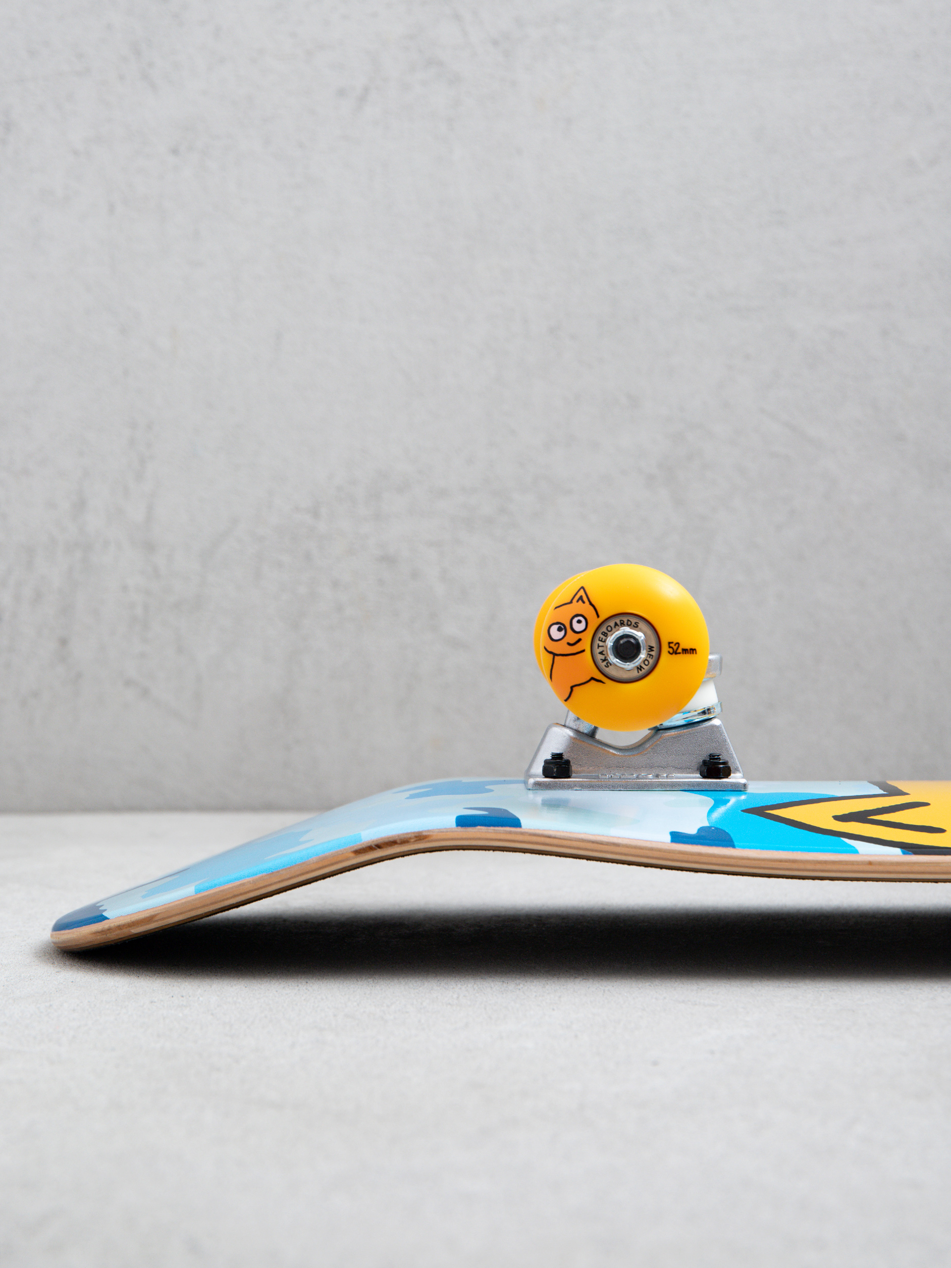 Скейтборд Meow Skateboards Big Cat (camo blue)