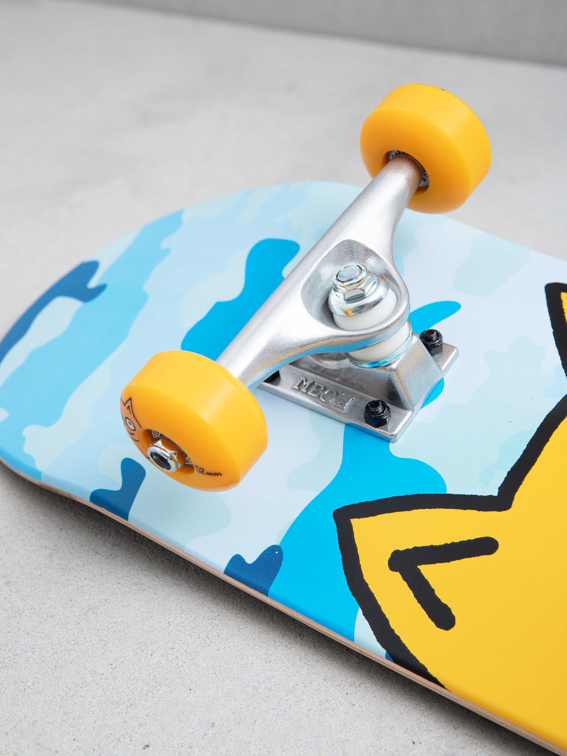 Скейтборд Meow Skateboards Big Cat (camo blue)