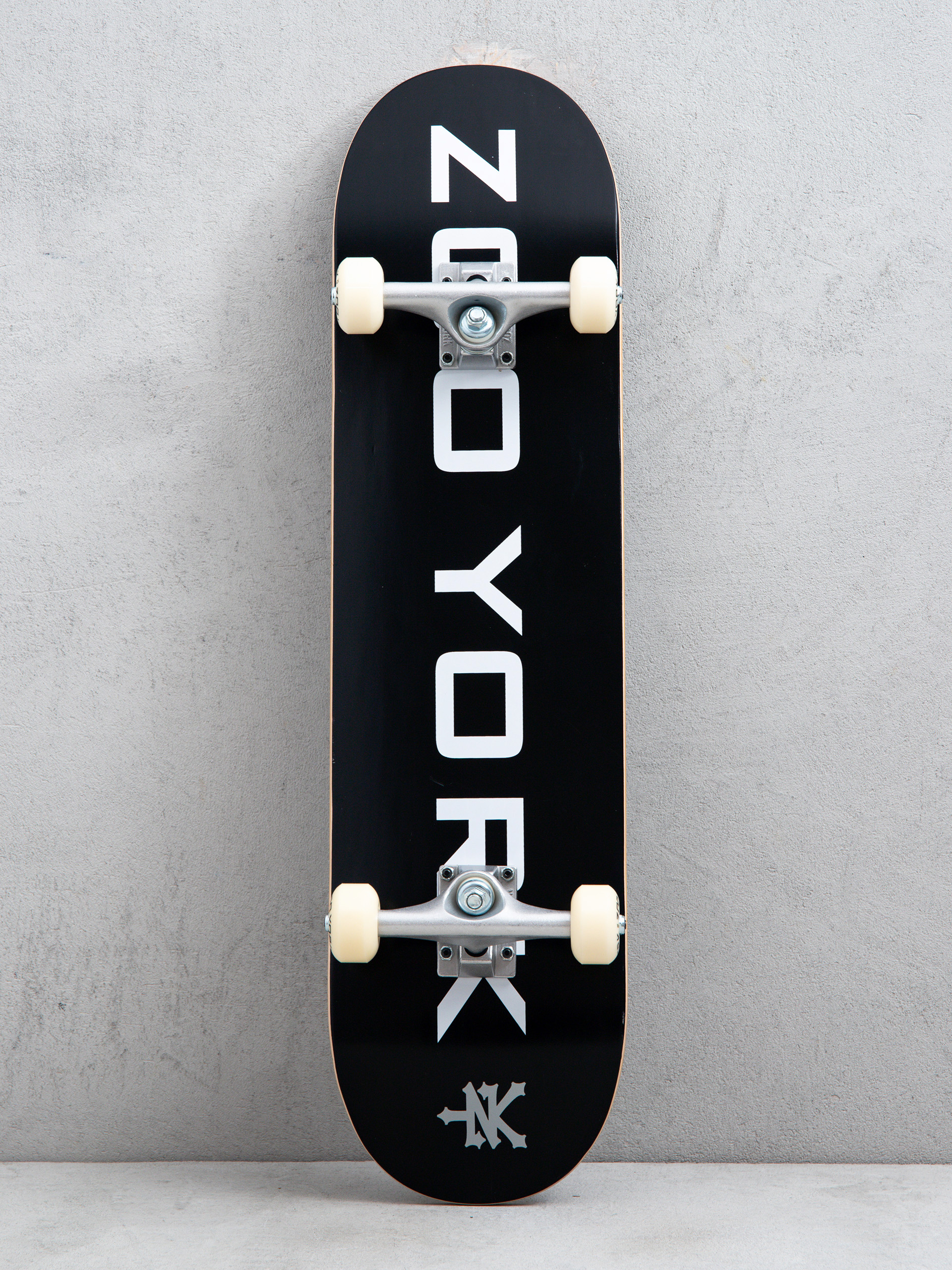Скейтборд Zoo York OG 95 Logo Block (black/white)