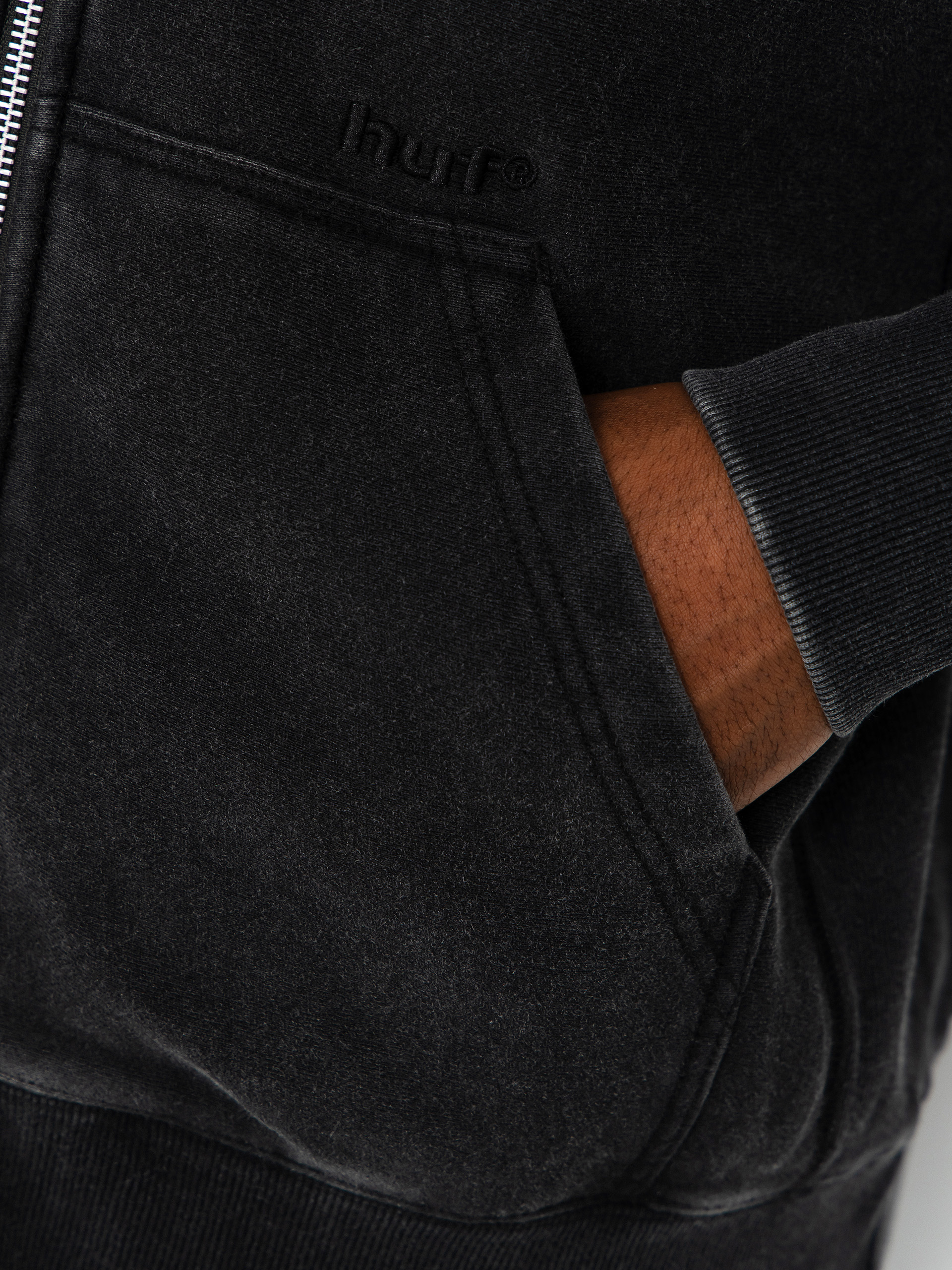 Худі HUF Pacific Wash ZHD (black)