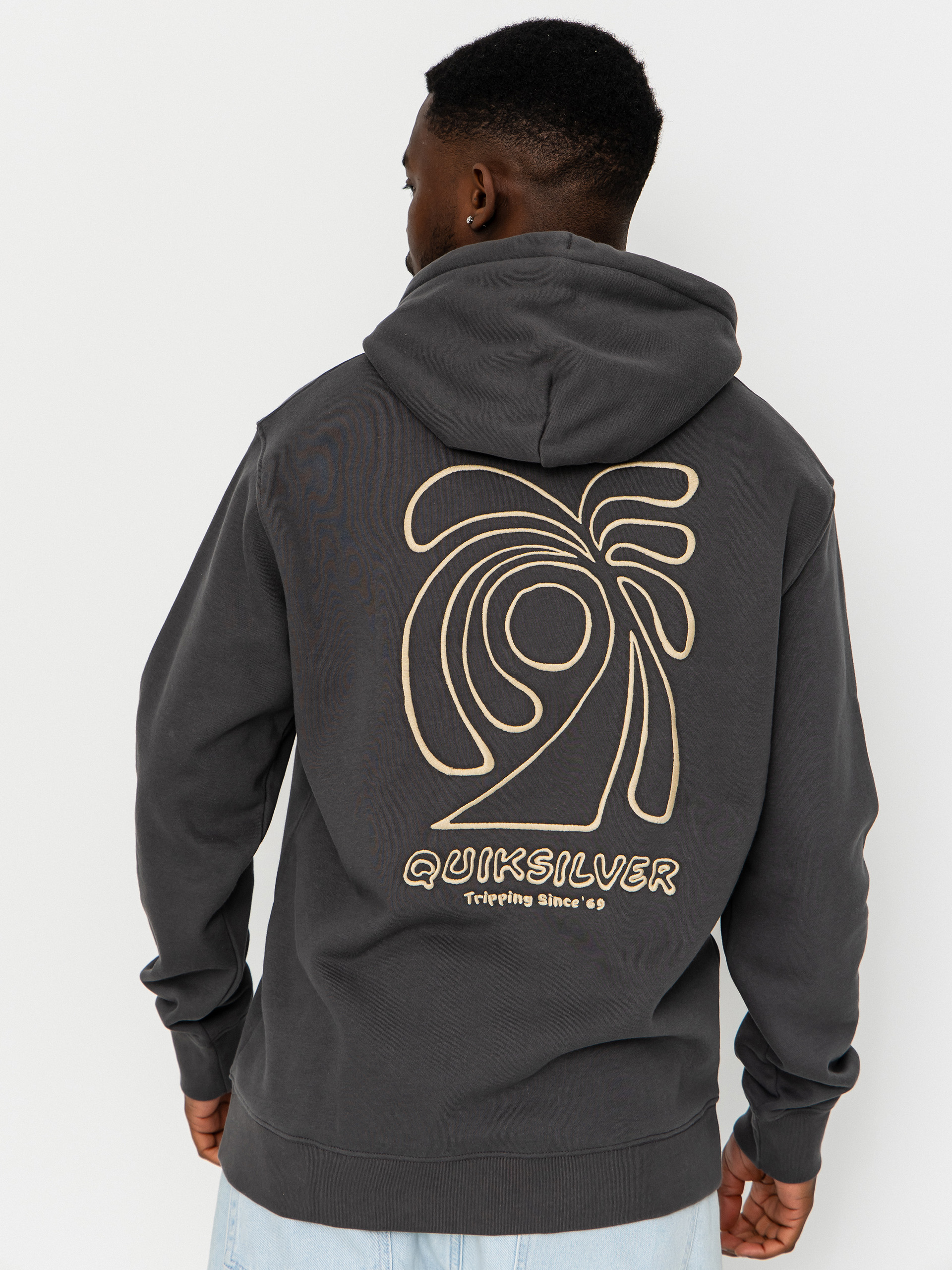 Худі Quiksilver Salt Water Graphic HD (iron gate)