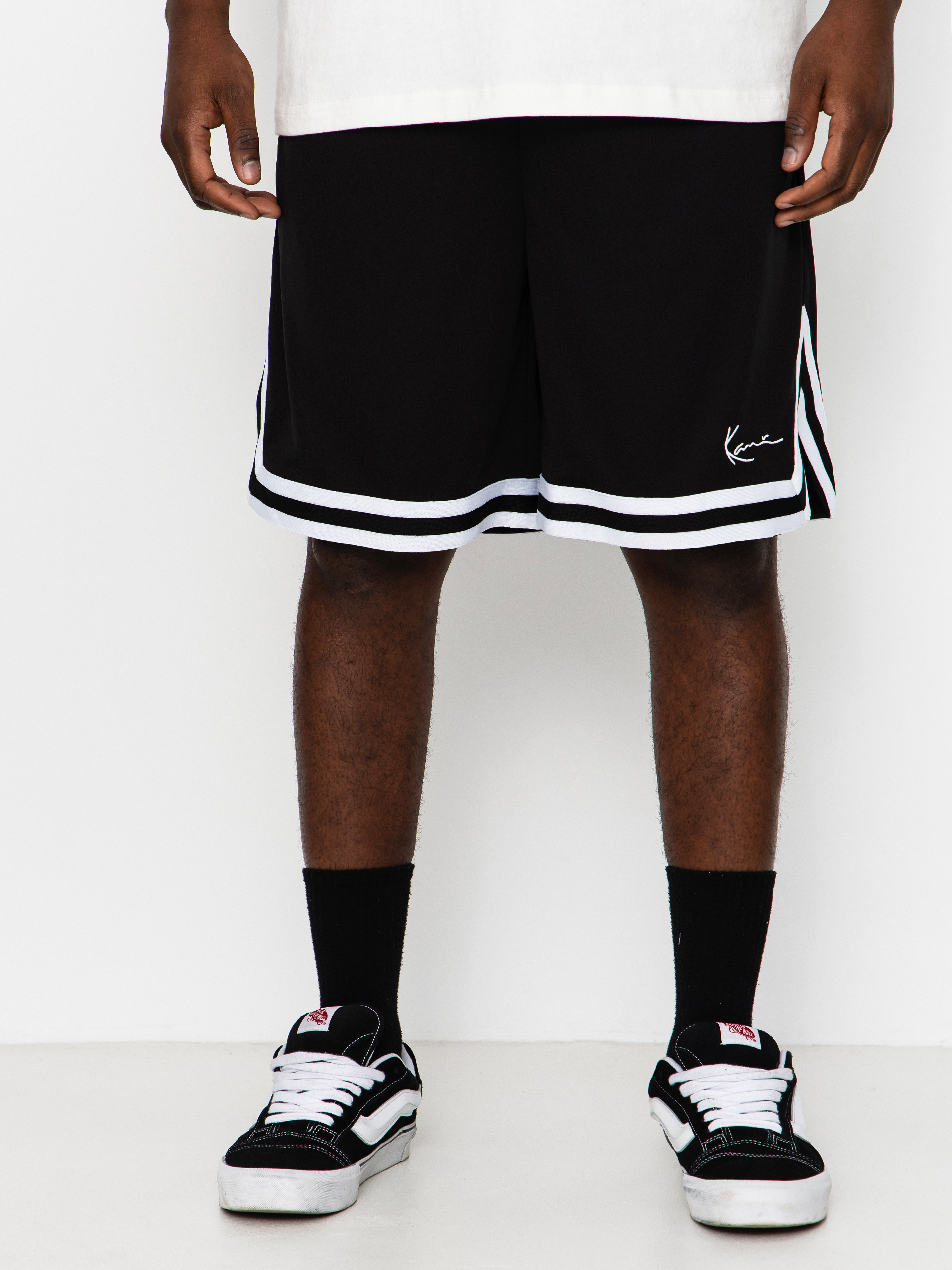 Шорти Karl Kani Signature Mesh (black/white)