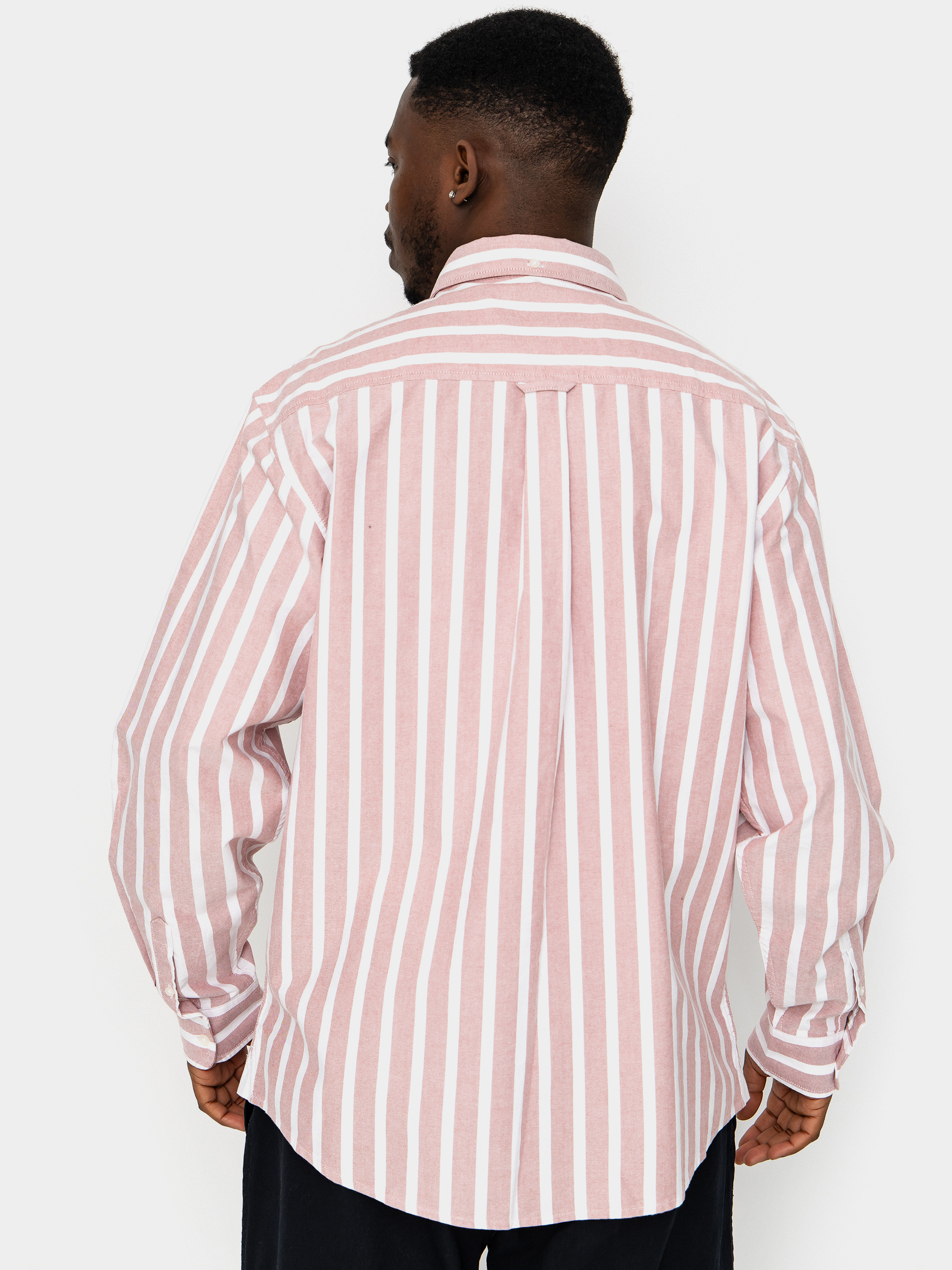 Сорочка Carhartt WIP Deven (deven stripe/oxide red/white)