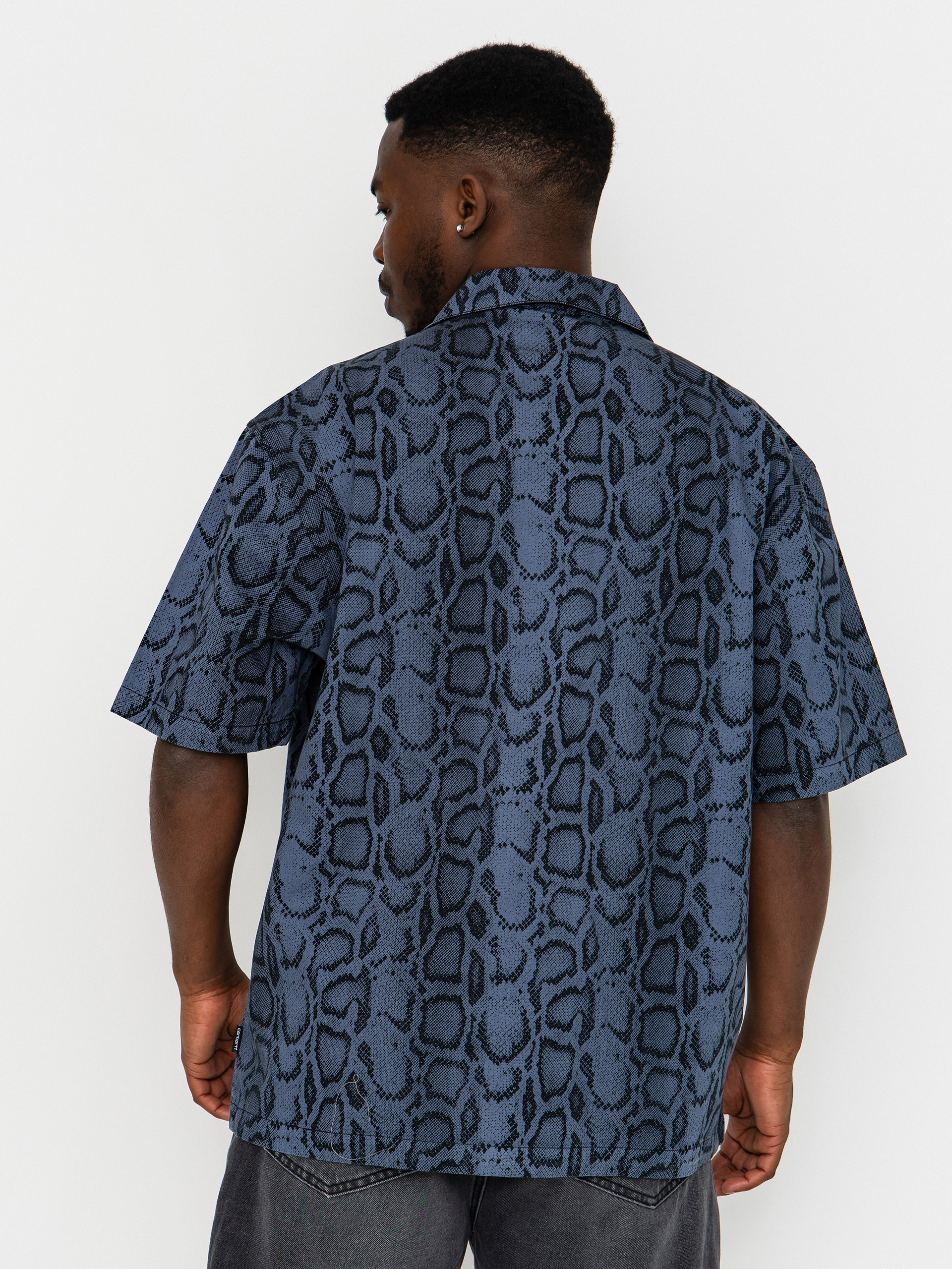 Сорочка Carhartt WIP Snake Camo (snake camo/velvet blue)