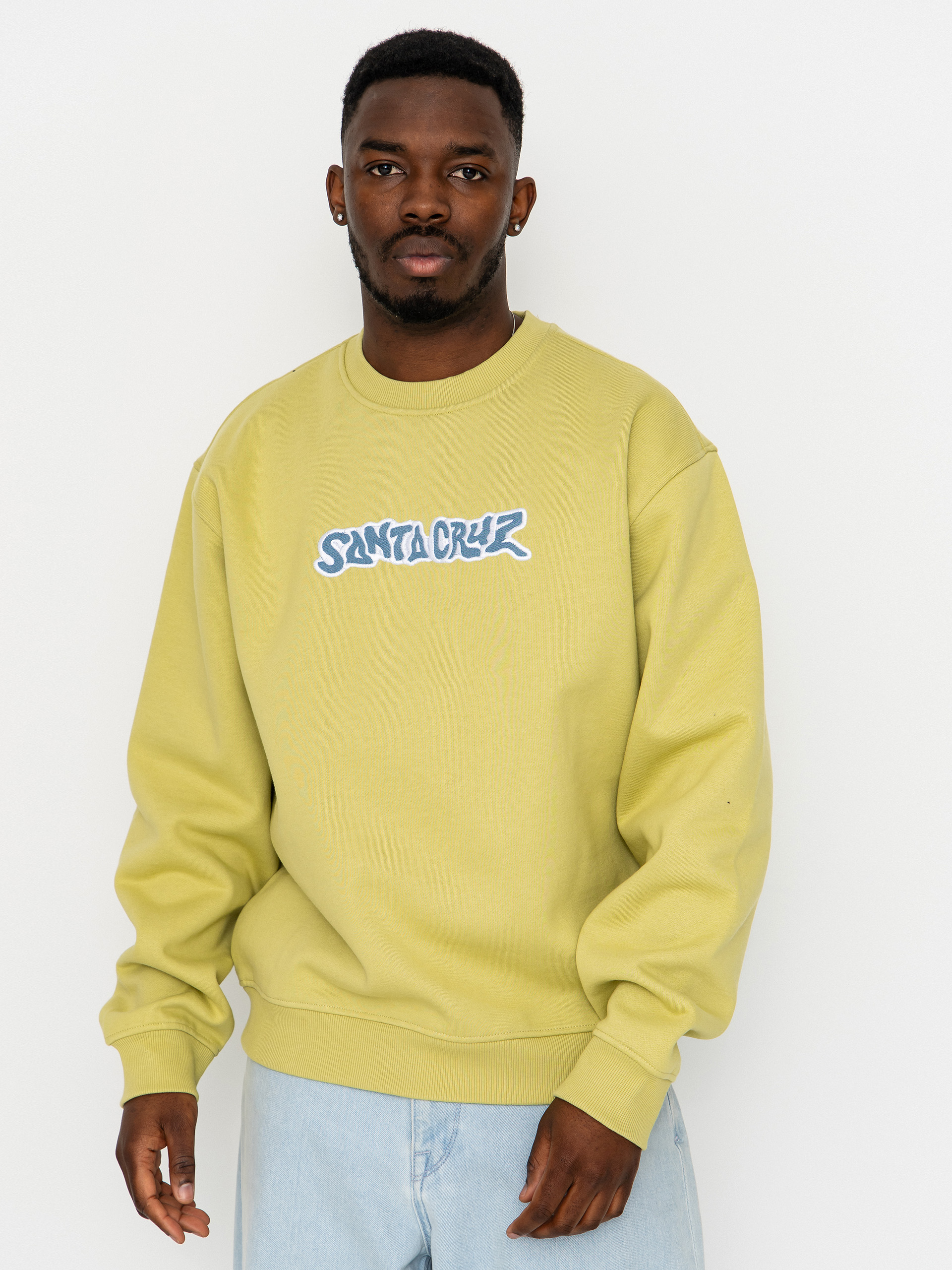 Світшот Santa Cruz Patch Strip (faded khaki)