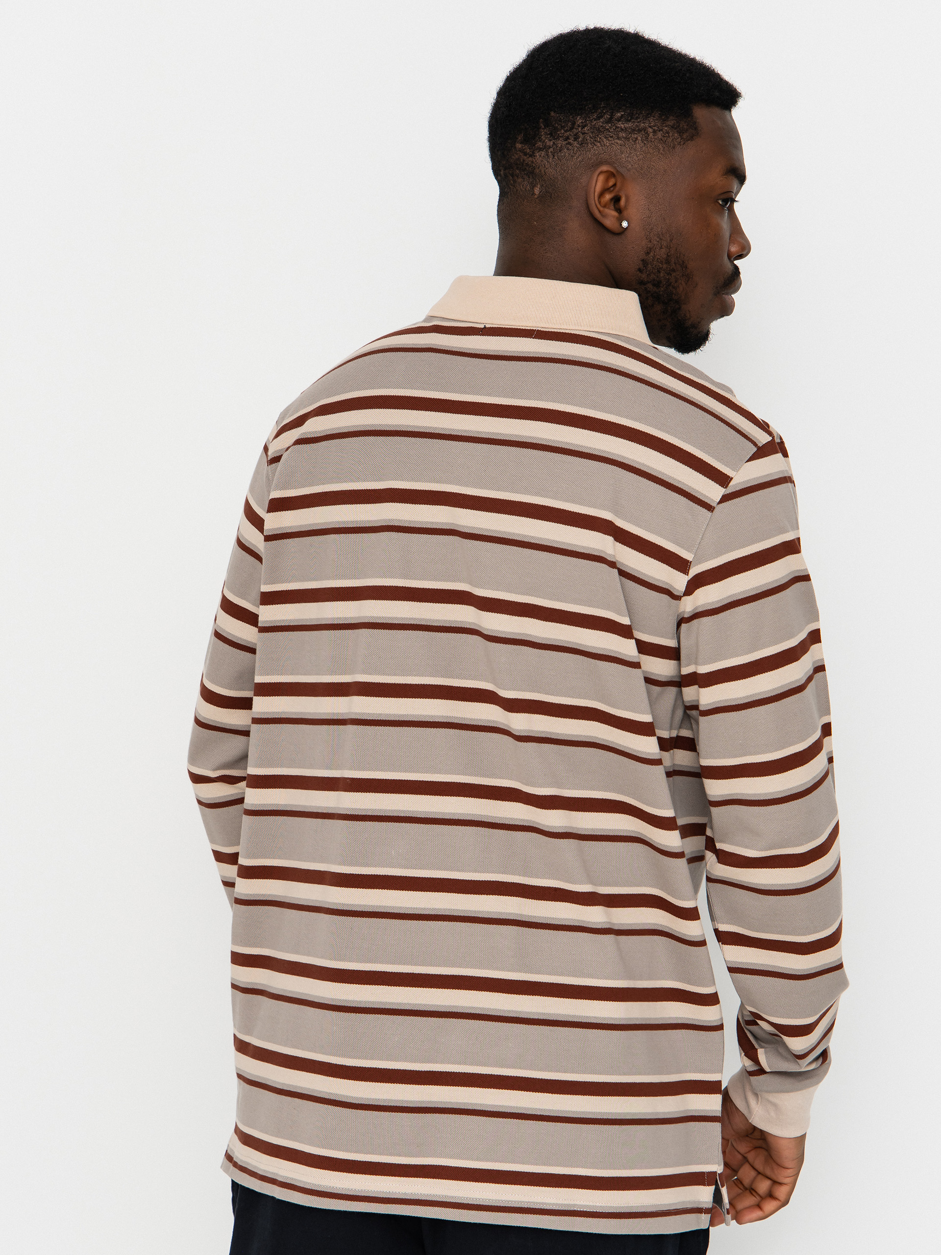 Лонгслів Santa Cruz Cera Polo (stone grey/coffee)