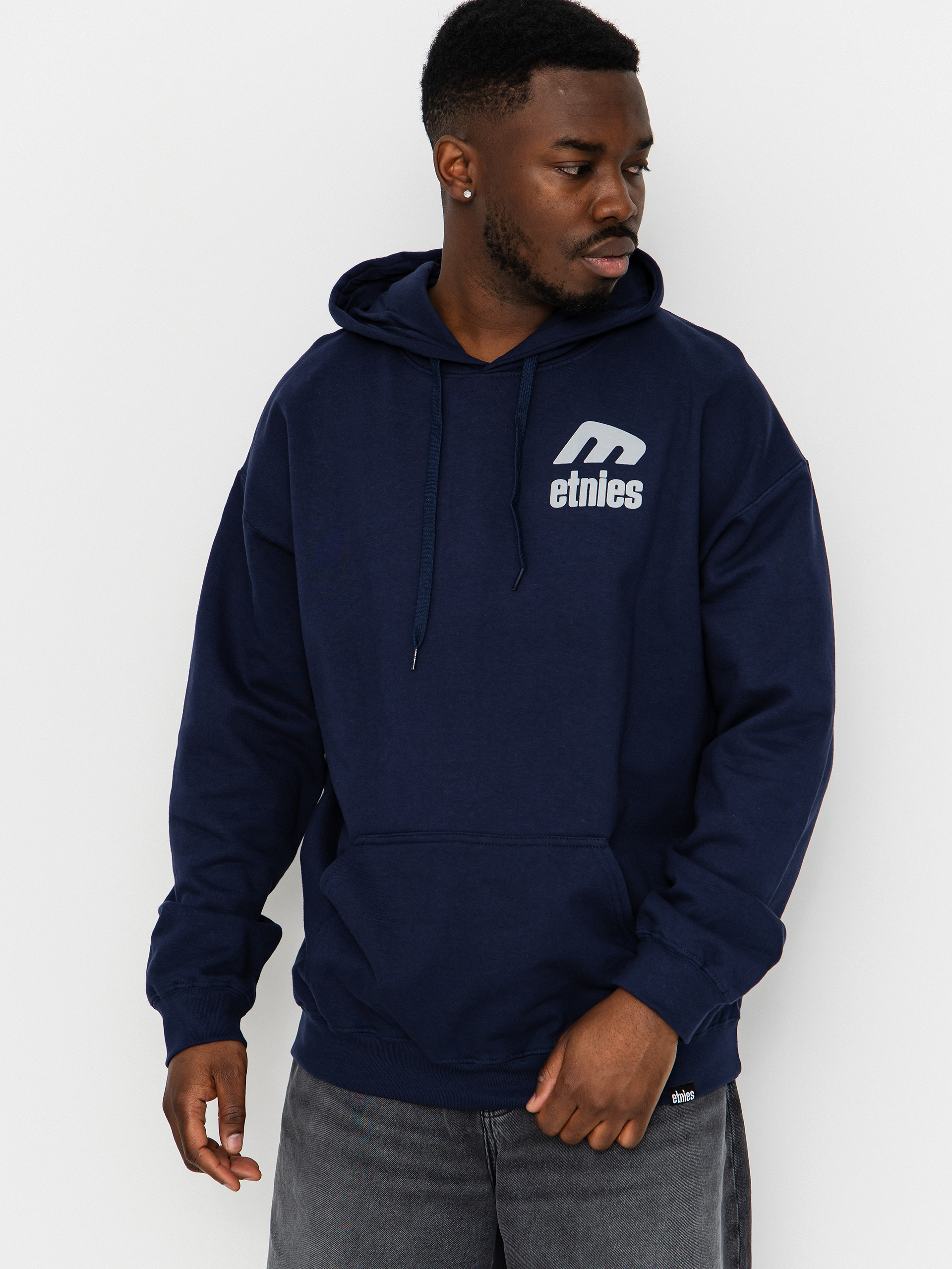 Худі Etnies Icon E HD (navy/grey)