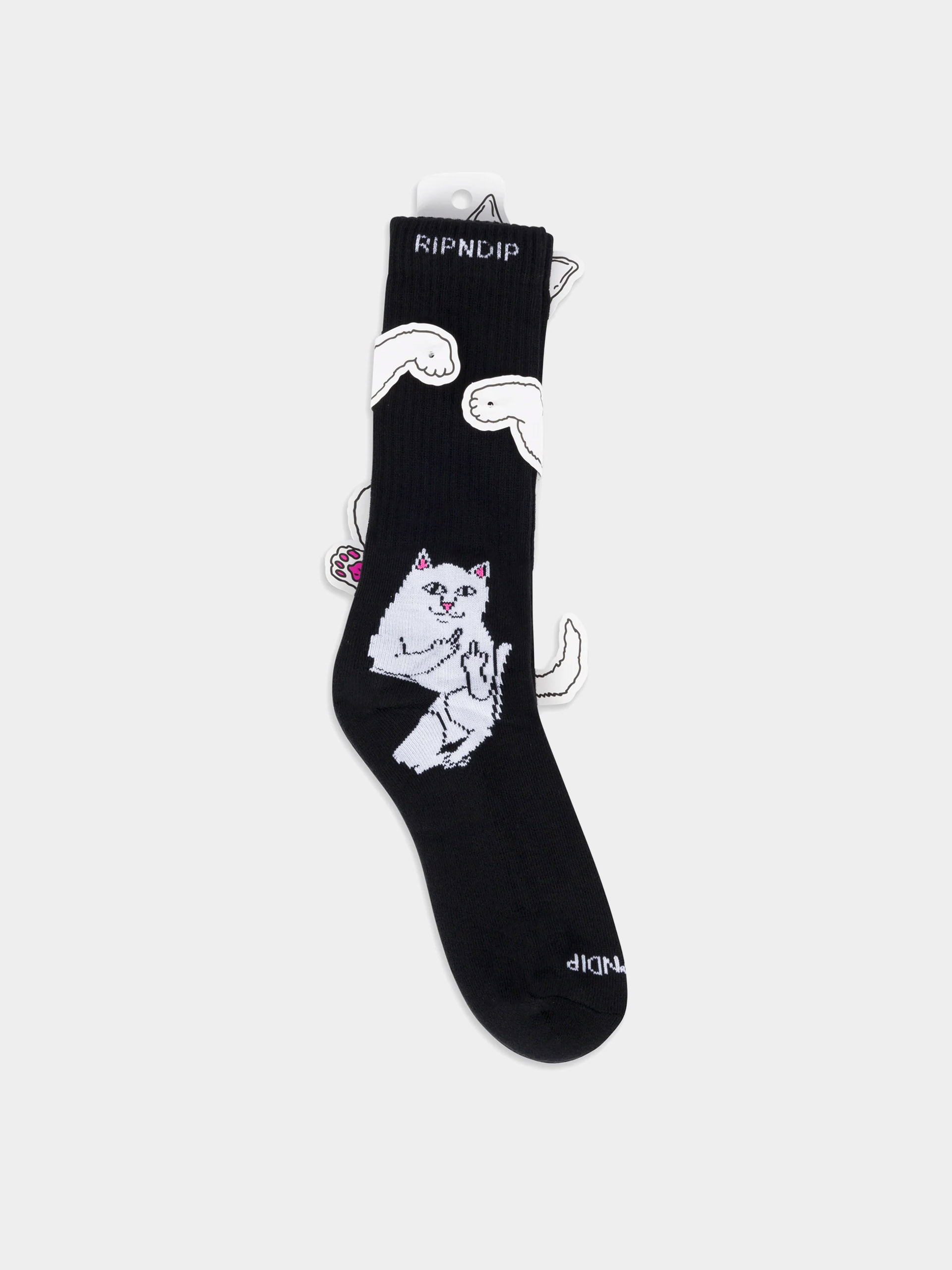  Шкарпетки RipNDip Lord Nermal (black)